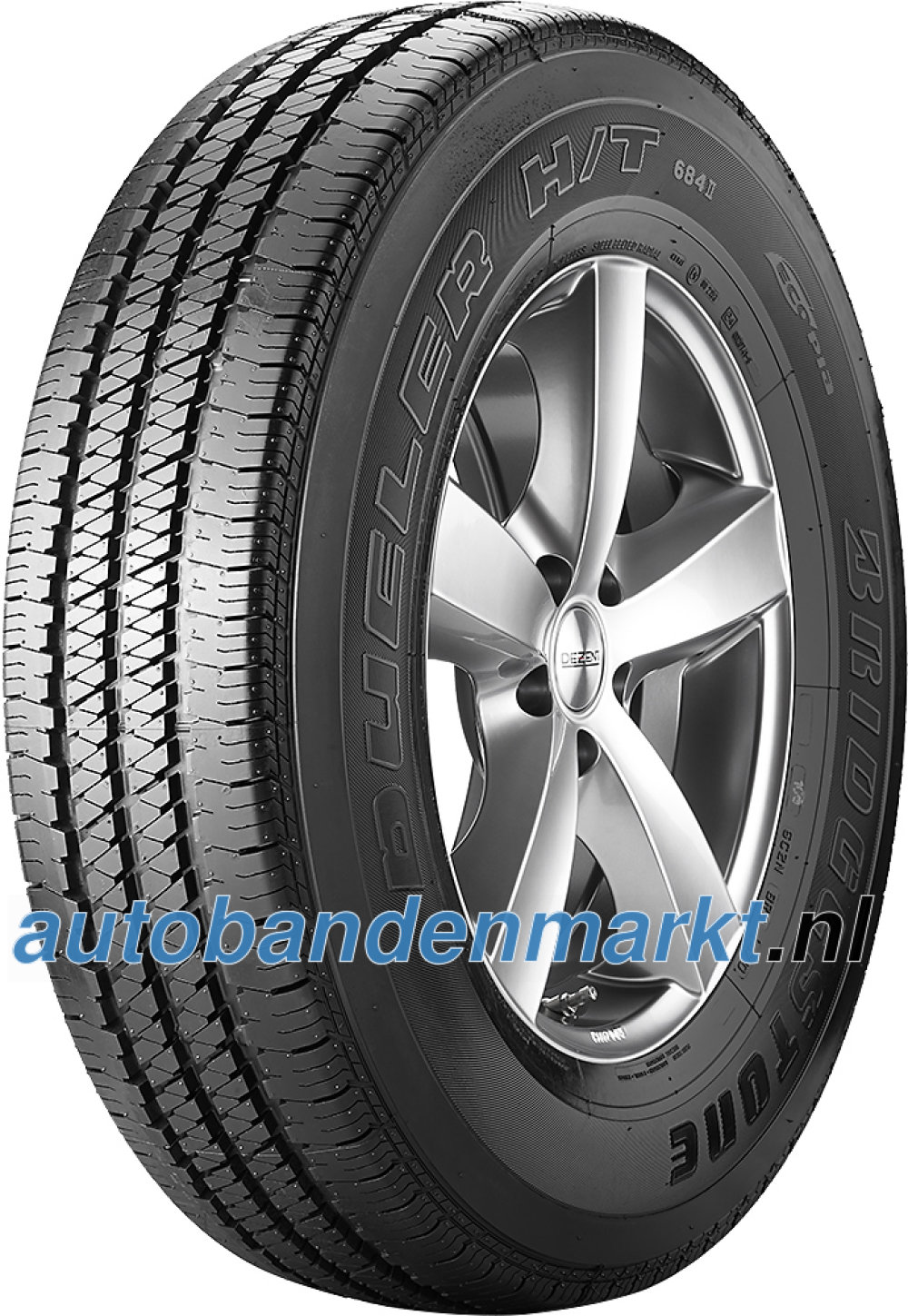 Afbeelding van Bridgestone Dueler H/T 684 II ( 255/60 R18 108S )