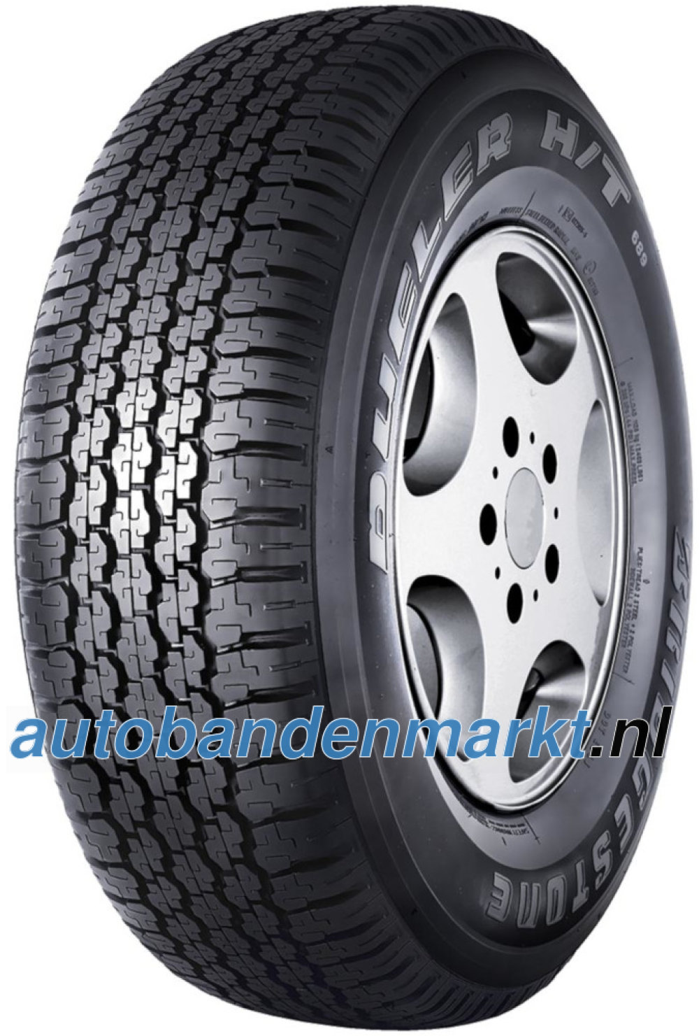 Afbeelding van Bridgestone Dueler H/T 689 ( 265/70 R16 112H EVc )
