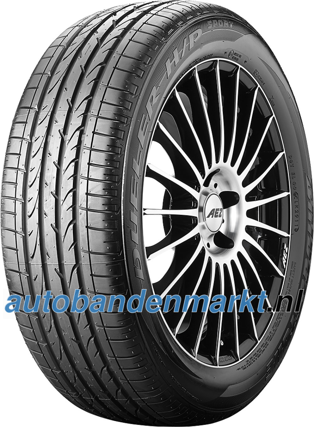 Afbeelding van Bridgestone Dueler H/P Sport ( 235/45 R20 100W XL EVc, MO, met velgrandbescherming (MFS) )