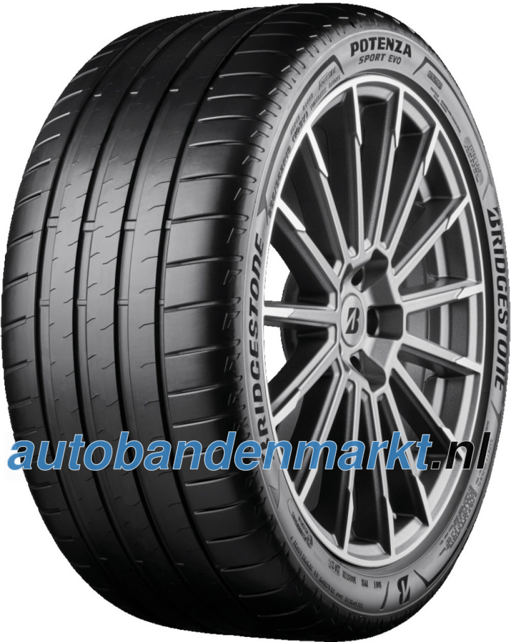 Afbeelding van Bridgestone Potenza Sport Evo ( 275/35 R18 99Y XL Enliten / EV, met velgrandbescherming (MFS) )