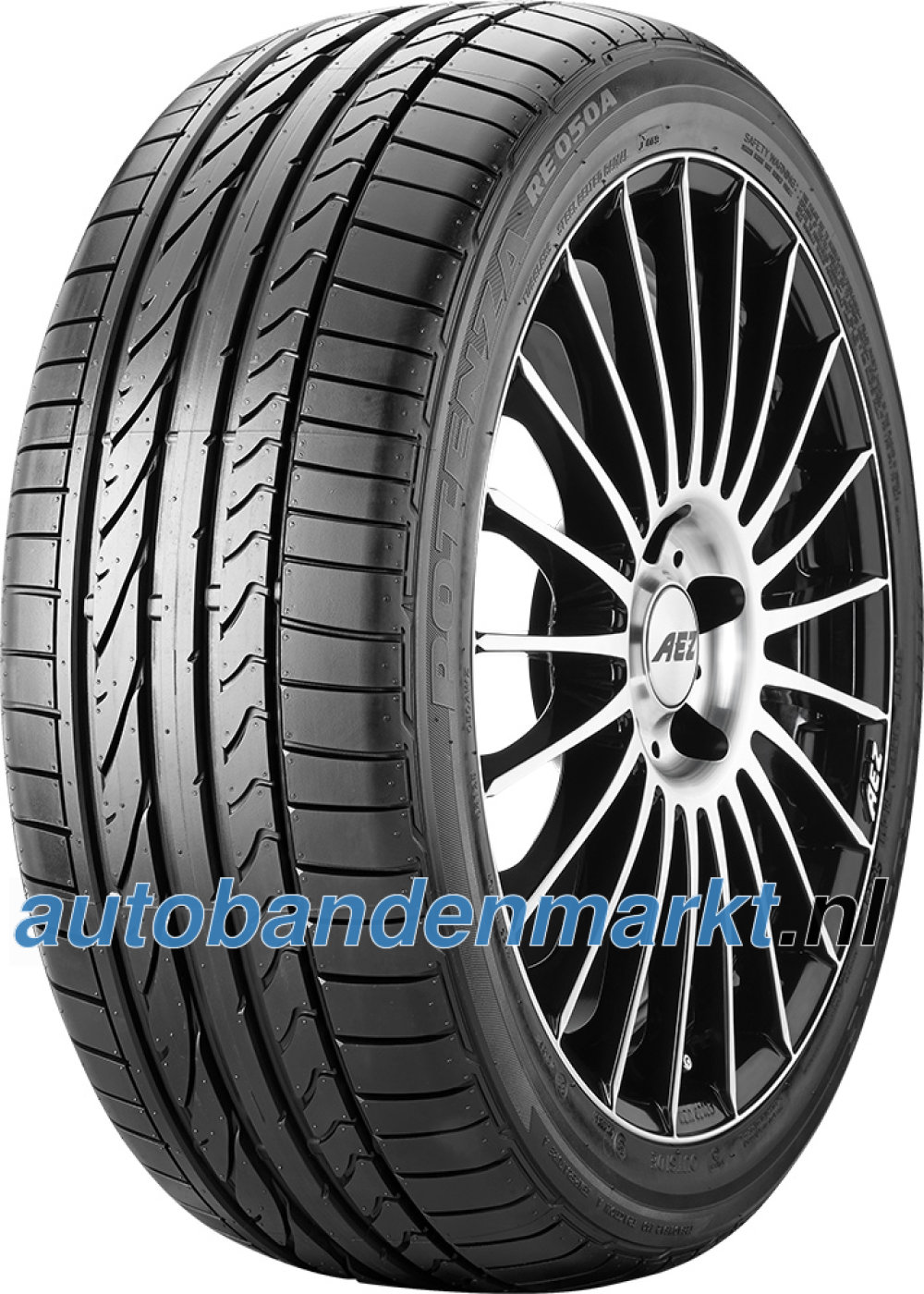 Afbeelding van Bridgestone Potenza RE 050 A ( 235/40 ZR18 (95Y) XL EVc, N1, met velgrandbescherming (MFS) )