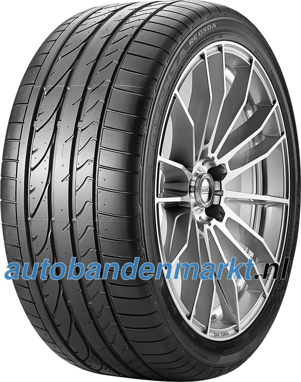 Afbeelding van Bridgestone Potenza RE 050 A RFT ( 275/30 R20 97Y XL *, met velgrandbescherming (MFS), runflat )