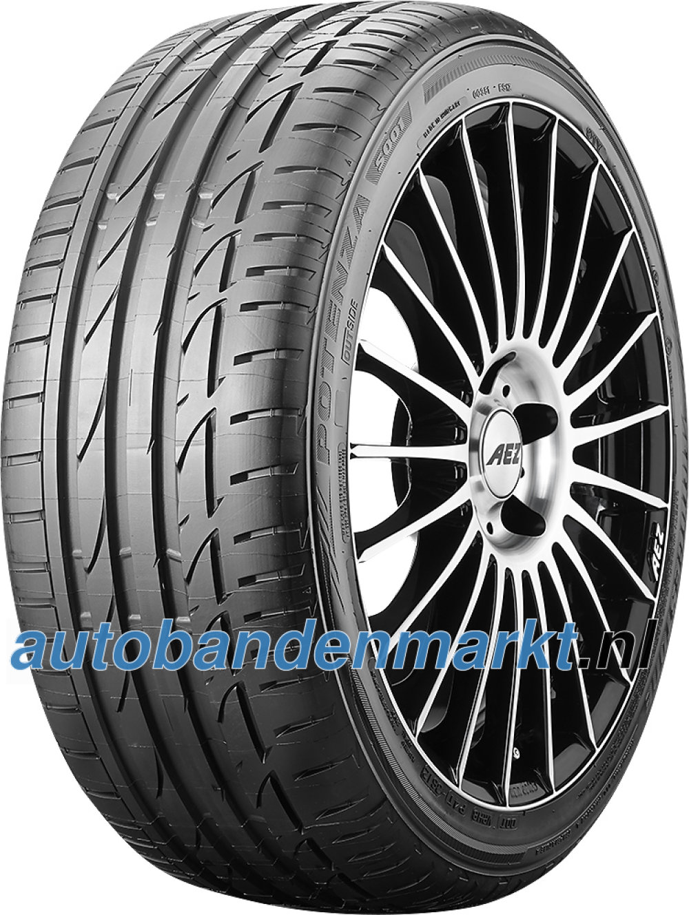 Afbeelding van Bridgestone Potenza S001 RFT ( 245/40 R20 99Y XL *, met velgrandbescherming (MFS), runflat )