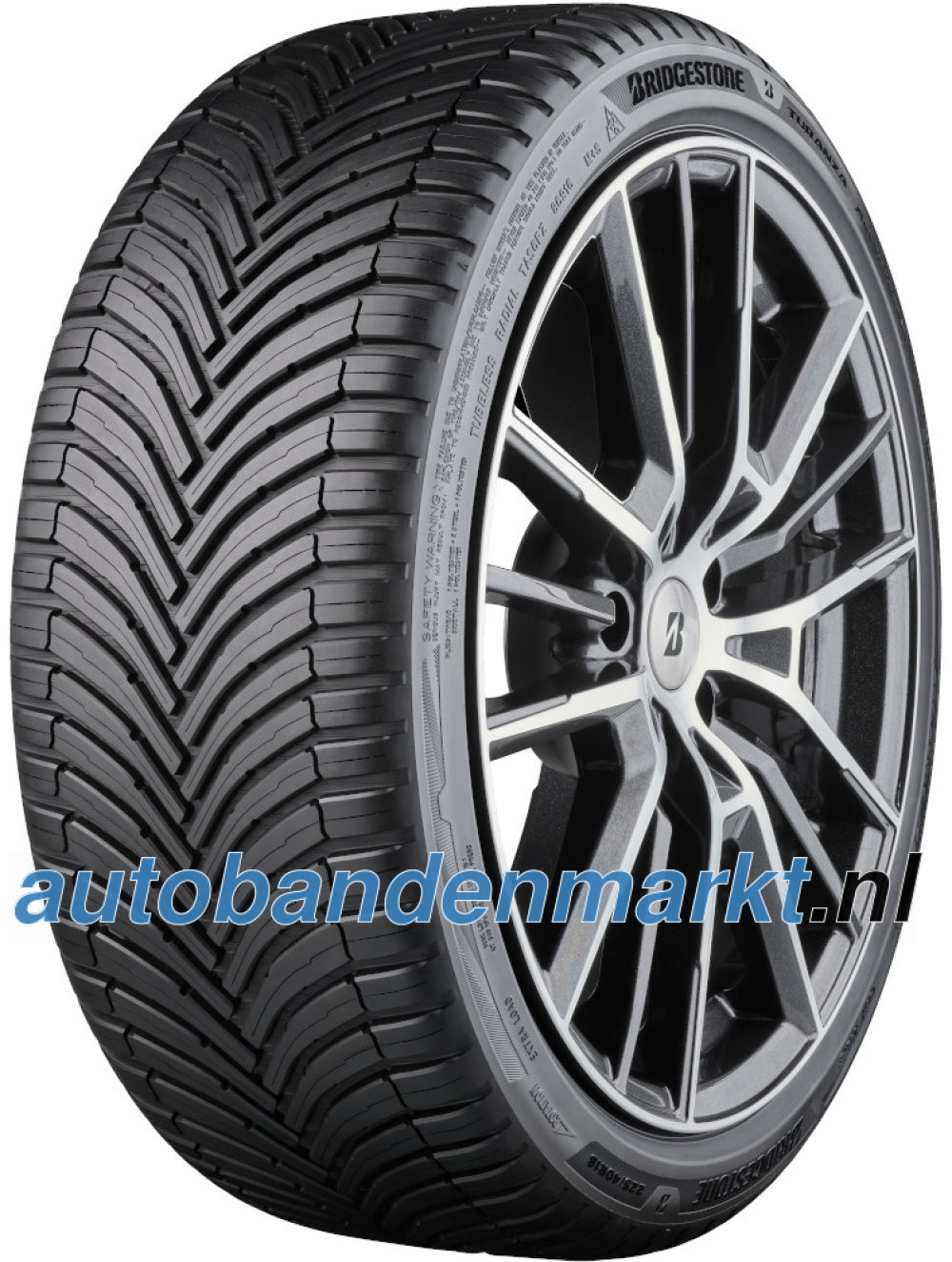 Afbeelding van Bridgestone Turanza All season 6 ( 235/50 R19 103W XL Enliten / EV, met velgrandbescherming (MFS) )