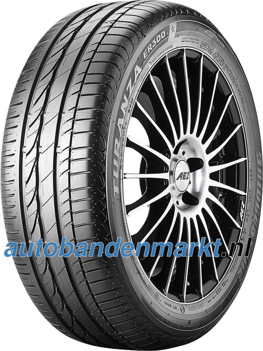 Afbeelding van Bridgestone Turanza ER 300A ( 225/55 R16 95W *, EVc )