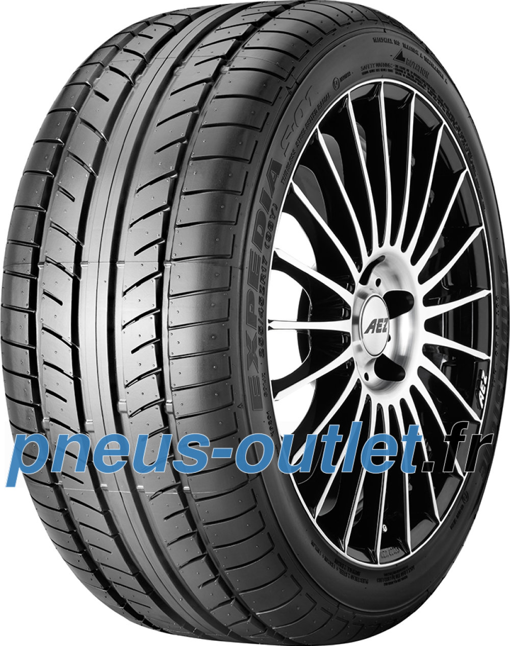 Bridgestone Expedia S-01 ( 265/40 ZR18 97Y à gauche ) Bridgestone Expedia S-01 ( 265/40 ZR18 97Y à gauche )