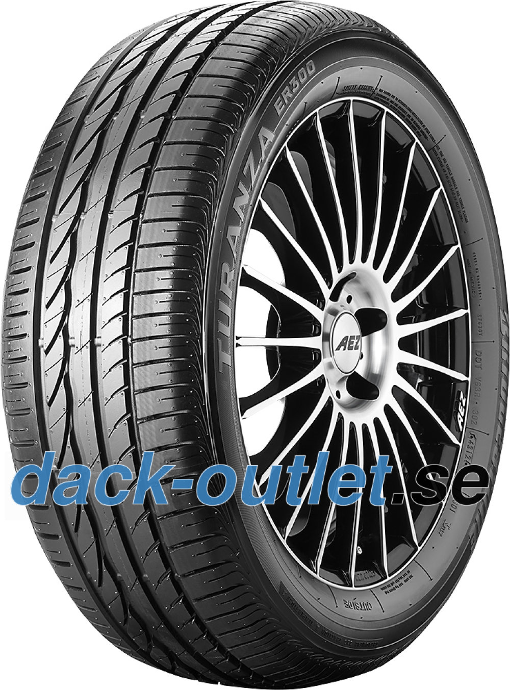 Bridgestone Turanza ER 300 ( 235/55 R17 103V XL med fälg skyddslist (MFS) ) Bridgestone Turanza ER 300 ( 235/55 R17 103V XL med fälg skyddslist (MFS) )