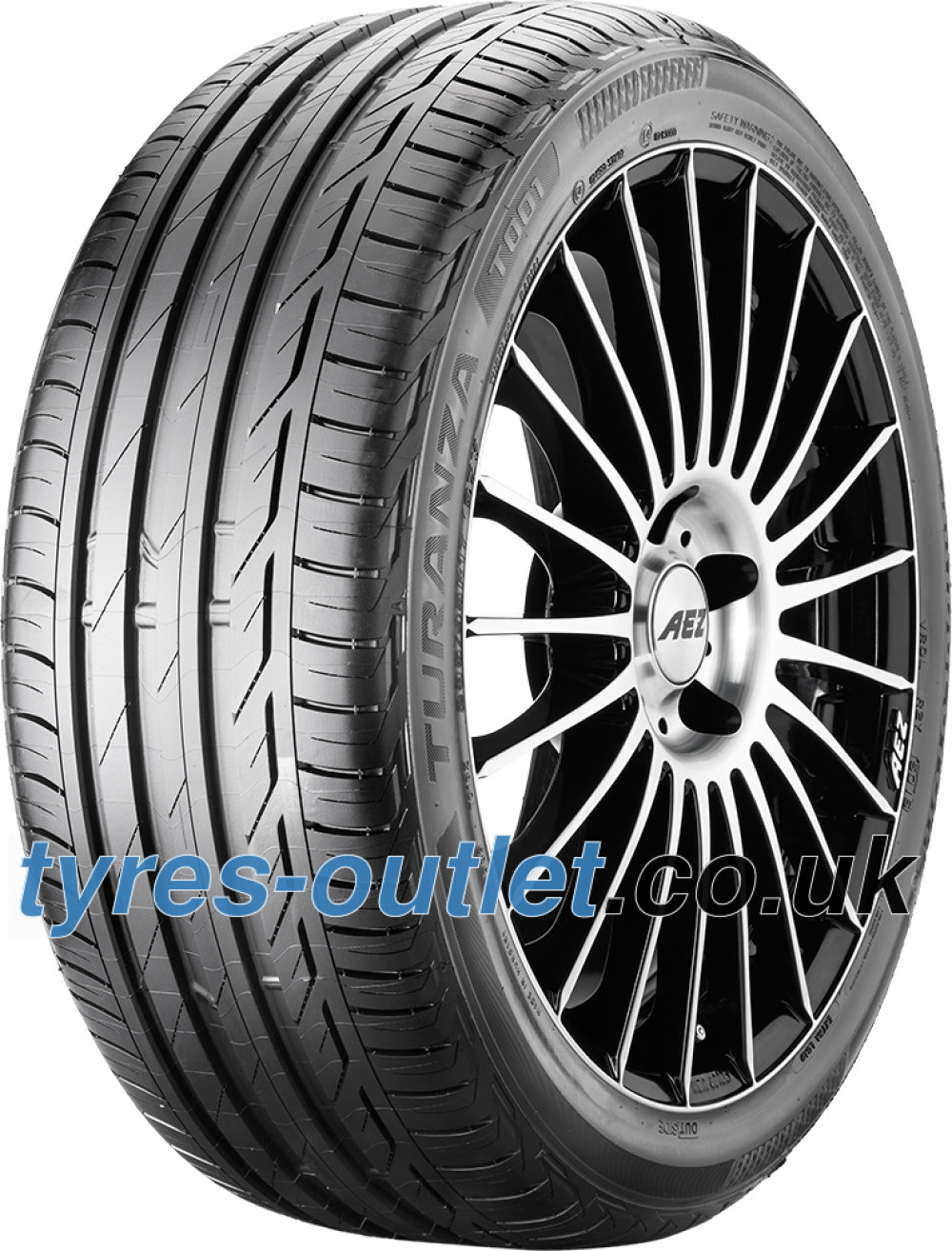 Bridgestone Turanza T001 Evo ( 195/45 R16 80V with rim protection (MFS) ) Bridgestone Turanza T001 Evo ( 195/45 R16 80V with rim protection (MFS) )