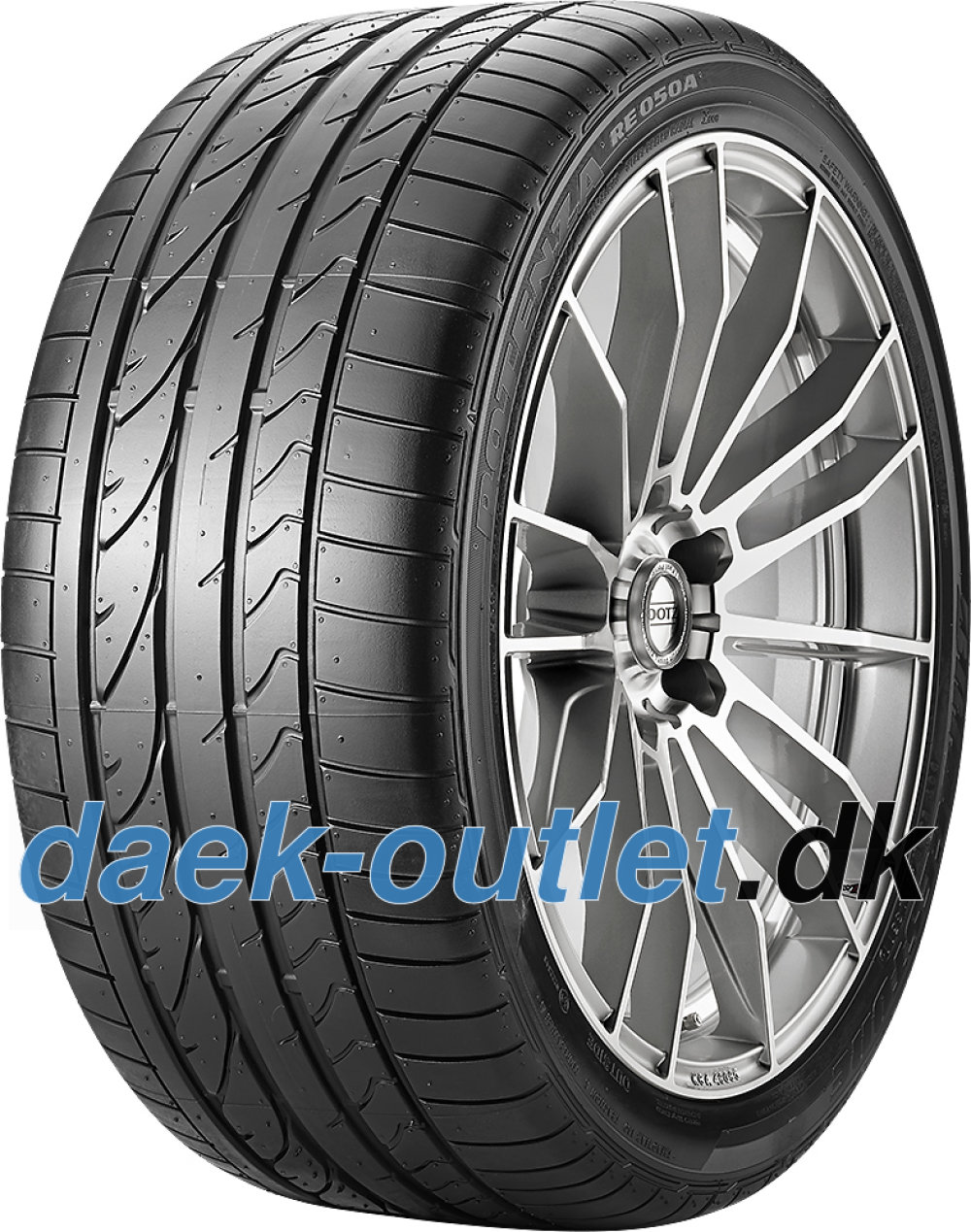 Bridgestone Potenza RE 050 A Ecopia RFT ( 225/45 R17 91V runflat, *, med fælgbeskyttelse (MFS) ) Bridgestone Potenza RE 050 A Ecopia RFT ( 225/45 R17 91V runflat, *, med fælgbeskyttelse (MFS) )