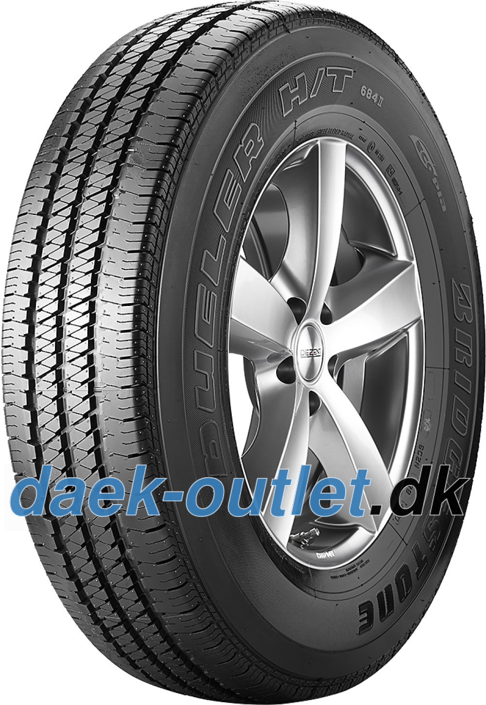 Bridgestone Dueler H/T 684 II Ecopia ( 245/70 R17 108S venstre ) Bridgestone Dueler H/T 684 II Ecopia ( 245/70 R17 108S venstre )