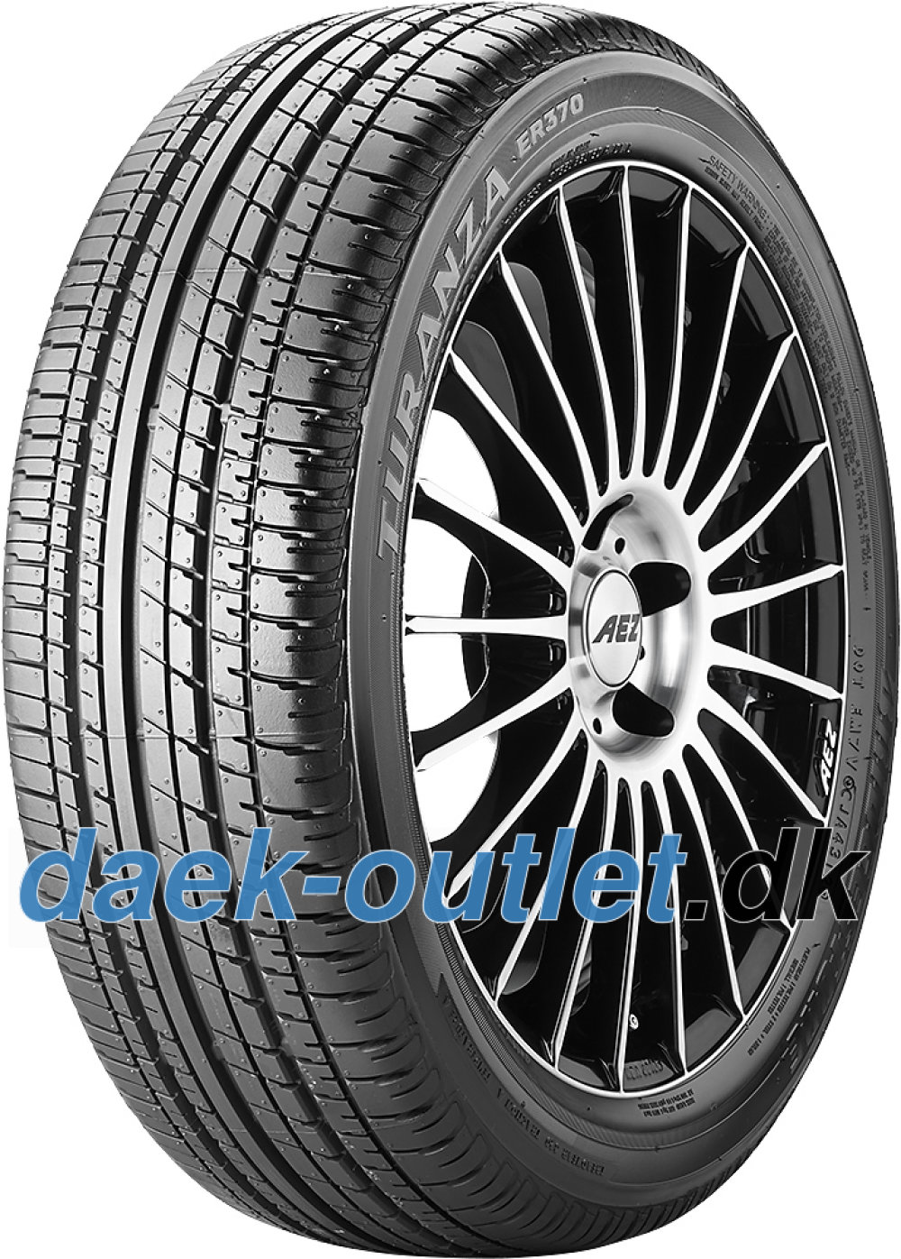 Bridgestone Turanza ER 370 ( 225/50 R17 98V XL med fælgbeskyttelse (MFS) ) Bridgestone Turanza ER 370 ( 225/50 R17 98V XL med fælgbeskyttelse (MFS) )