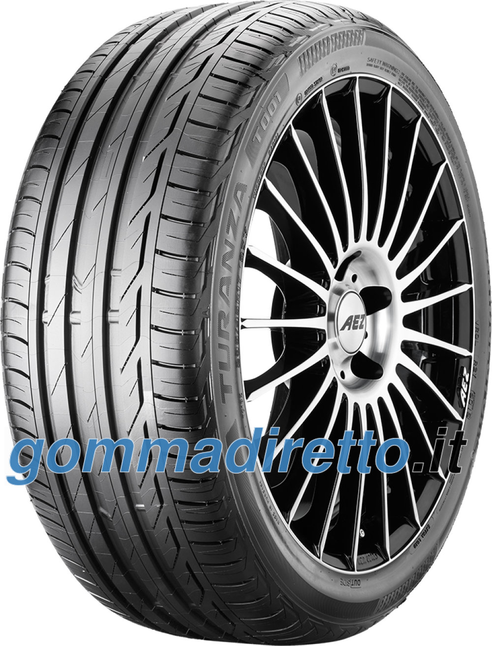Image of Bridgestone Turanza T001 Evo ( 195/65 R15 91H )