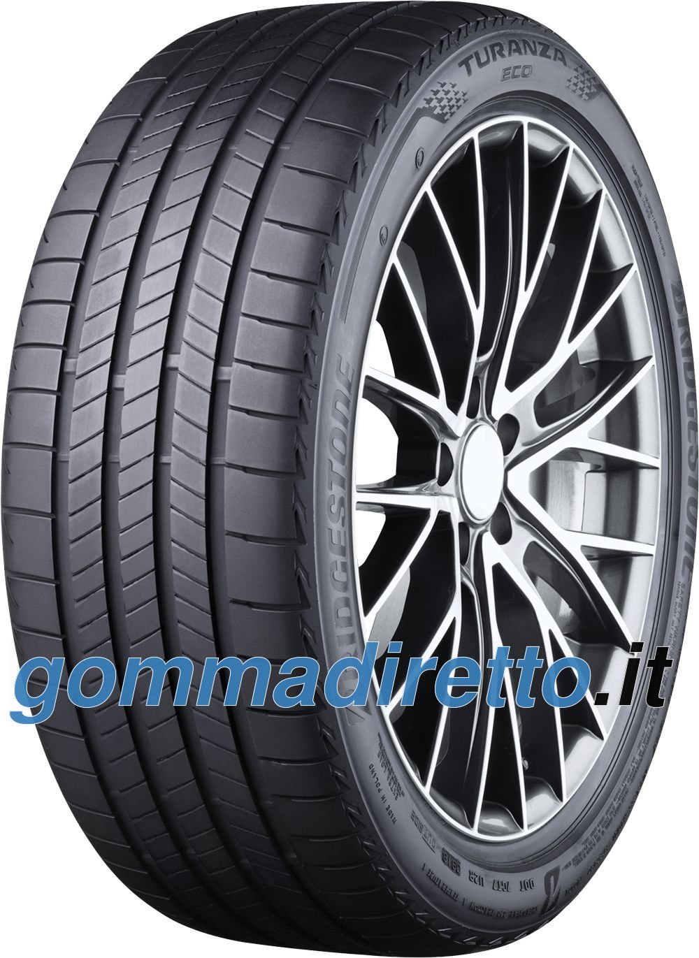 Image of Bridgestone Turanza Eco ( 245/40 R18 93H AO, Enliten / EV )