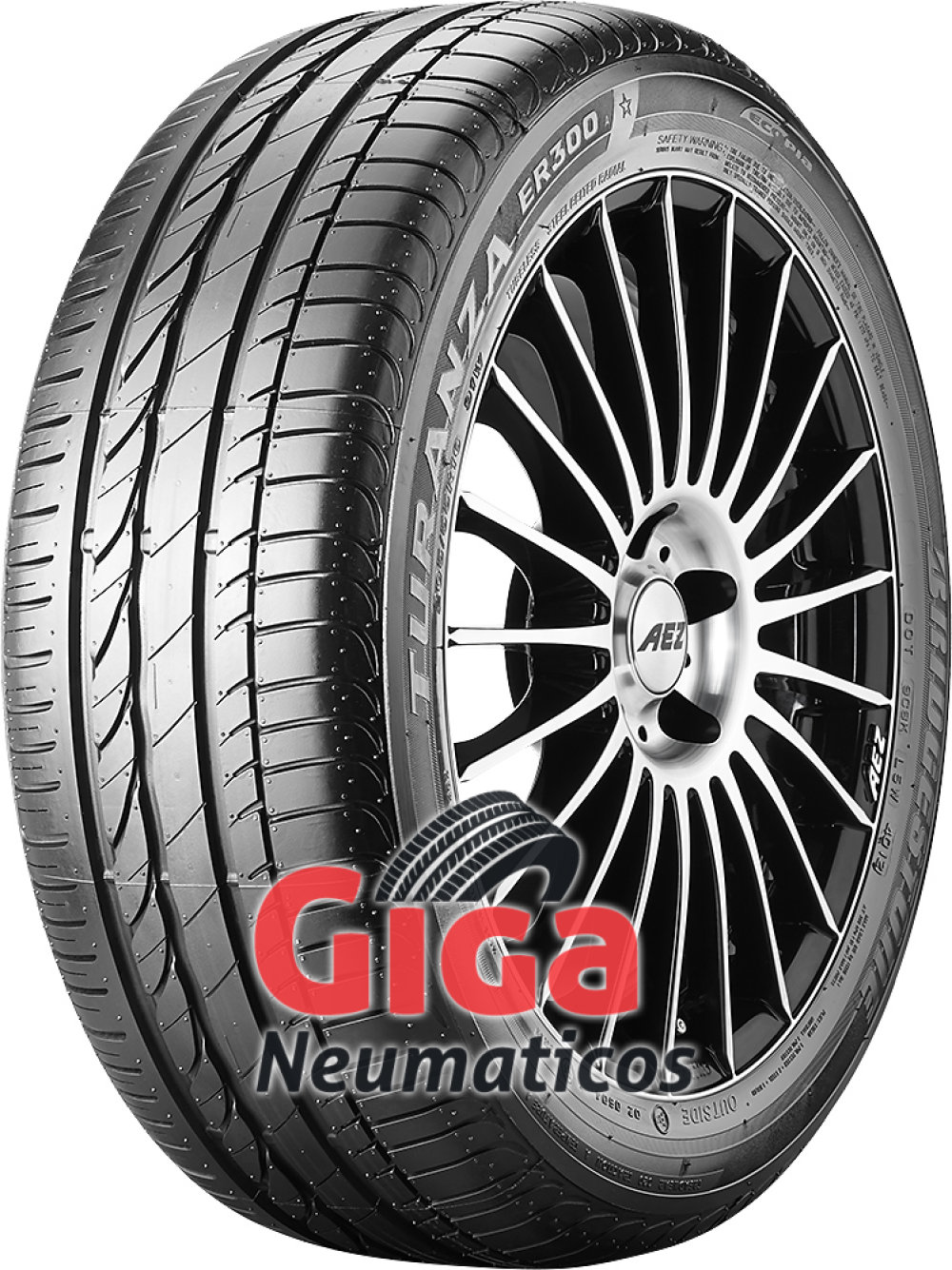 Bridgestone Turanza ER 300A Ecopia RFT ( 205/60 R16 92W *, runflat ) Bridgestone Turanza ER 300A Ecopia RFT ( 205/60 R16 92W *, runflat )