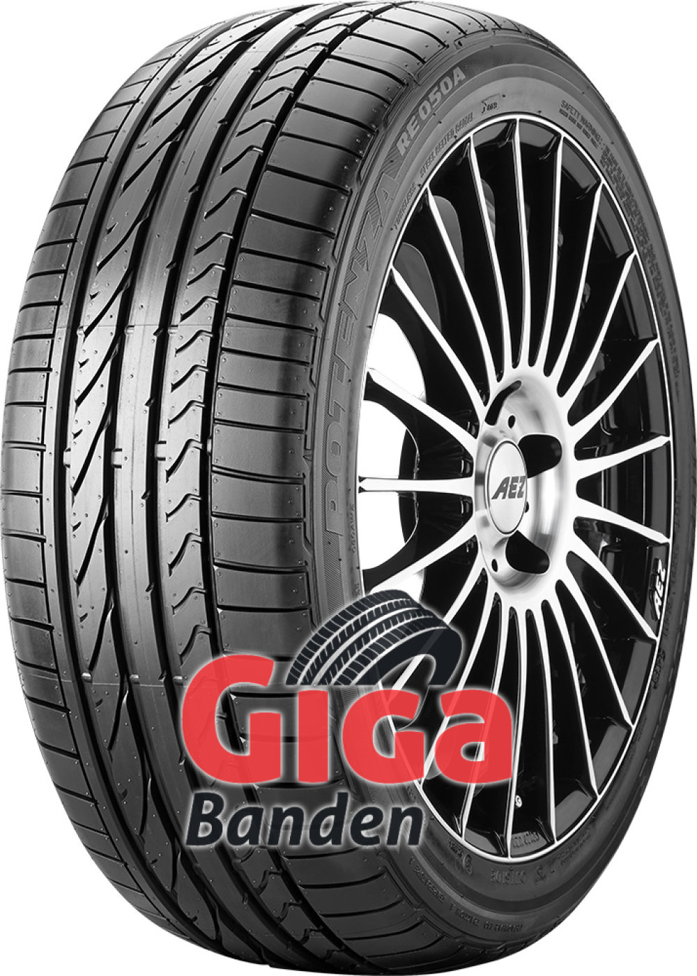 Bridgestone Potenza RE 050 A ( 265/35 ZR19 (94Y) N1, met velgrandbescherming (MFS) ) Bridgestone Potenza RE 050 A ( 265/35 ZR19 (94Y) N1, met velgrandbescherming (MFS) )