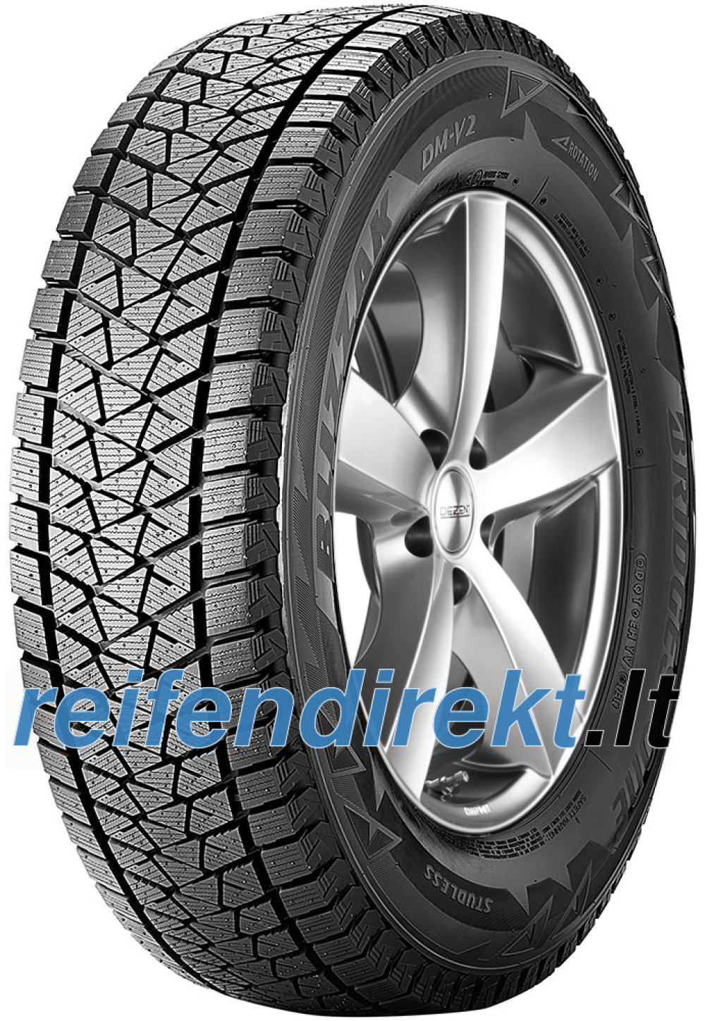 Bridgestone Blizzak DM V2 225/65 R17 106S XL, Nordic compound