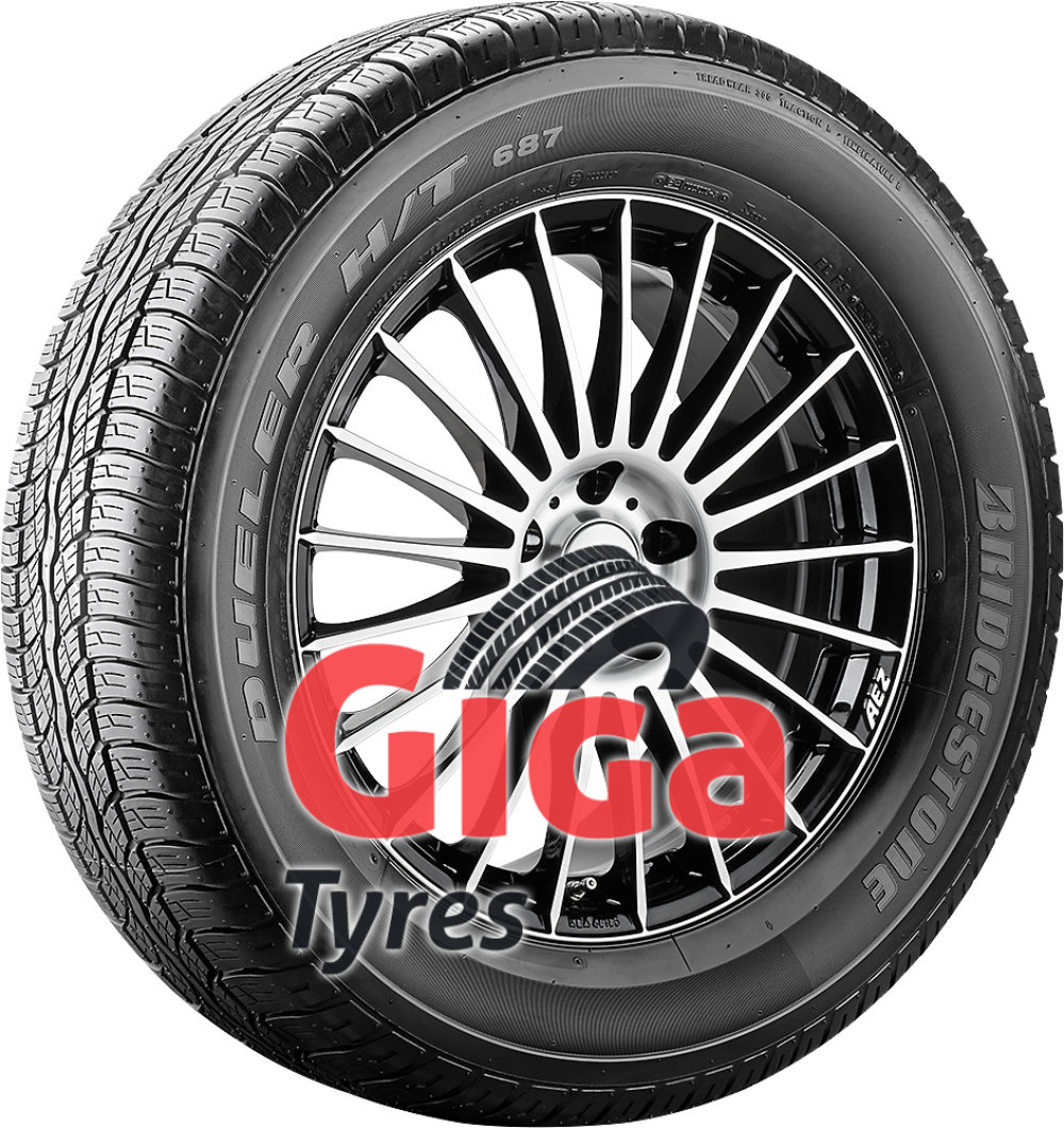 Buy Bridgestone Dueler H/T 687 215/70 R16 100H online @ giga-tyres.co.uk