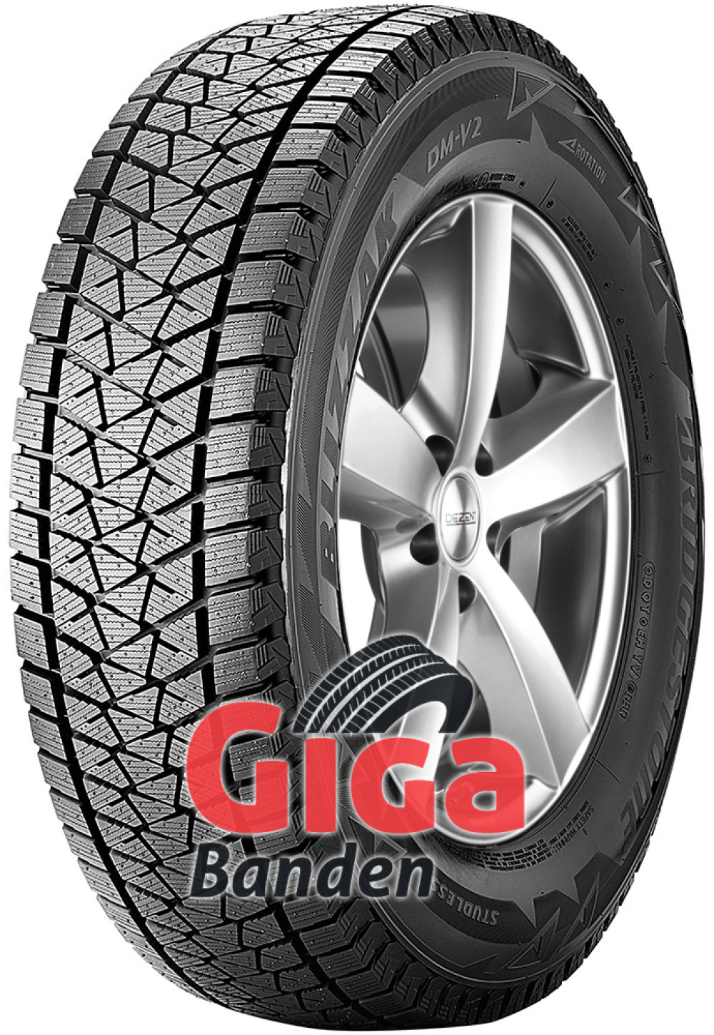 Bridgestone Blizzak DM V2 ( 215/60 R17 96S , met velgrandbescherming (MFS) ) Bridgestone Blizzak DM V2 ( 215/60 R17 96S , met velgrandbescherming (MFS) )