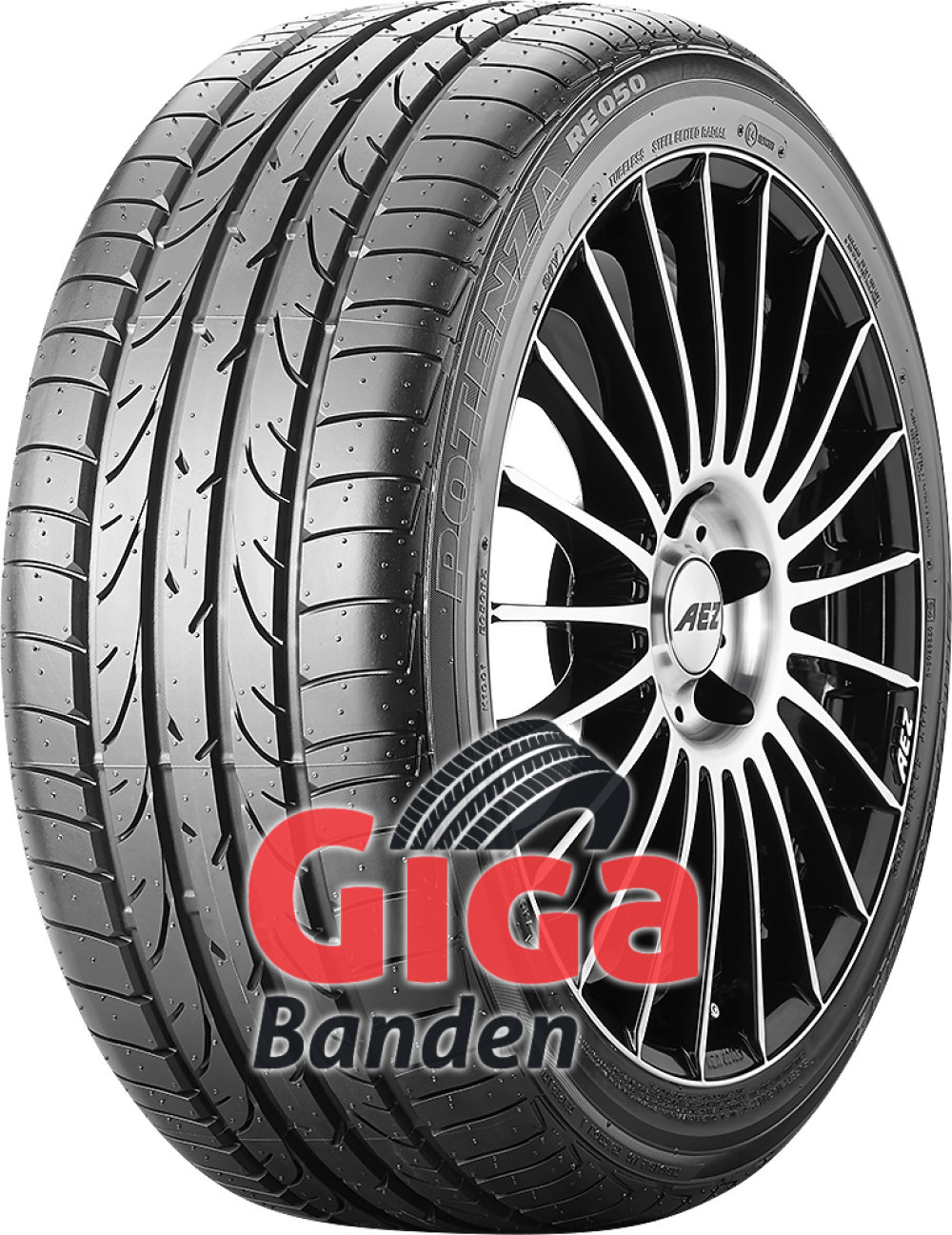 Bridgestone Potenza RE 050 RFT ( 225/50 R16 92W runflat, *, met velgrandbescherming (MFS) ) Bridgestone Potenza RE 050 RFT ( 225/50 R16 92W runflat, *, met velgrandbescherming (MFS) )
