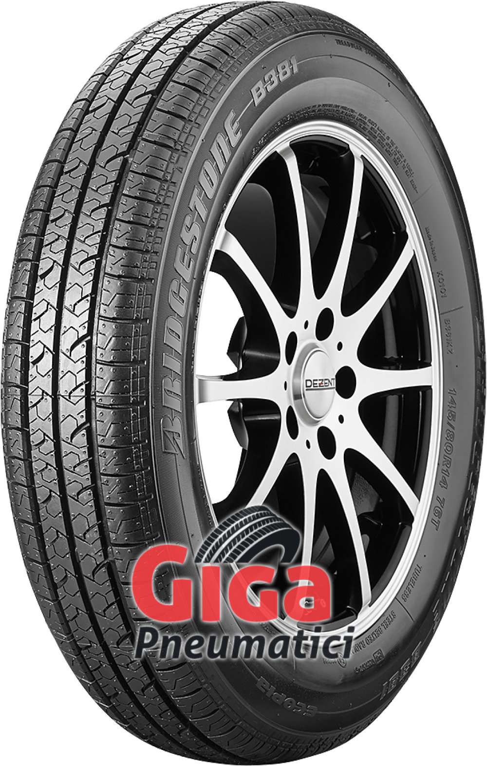 Pneumatici Estivi 145/80/14 76 T BRIDGESTONE B 381