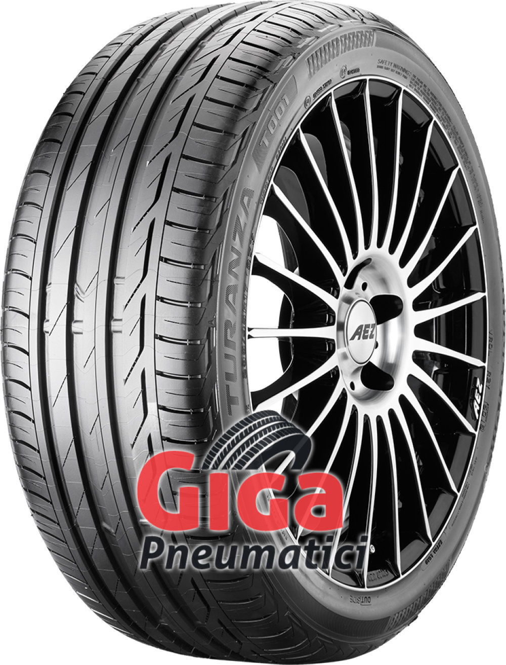 Bridgestone Turanza T001 Evo ( 225/40 R18 92Y XL con protezione del cerchio (MFS) ) Bridgestone Turanza T001 Evo ( 225/40 R18 92Y XL con protezione del cerchio (MFS) )