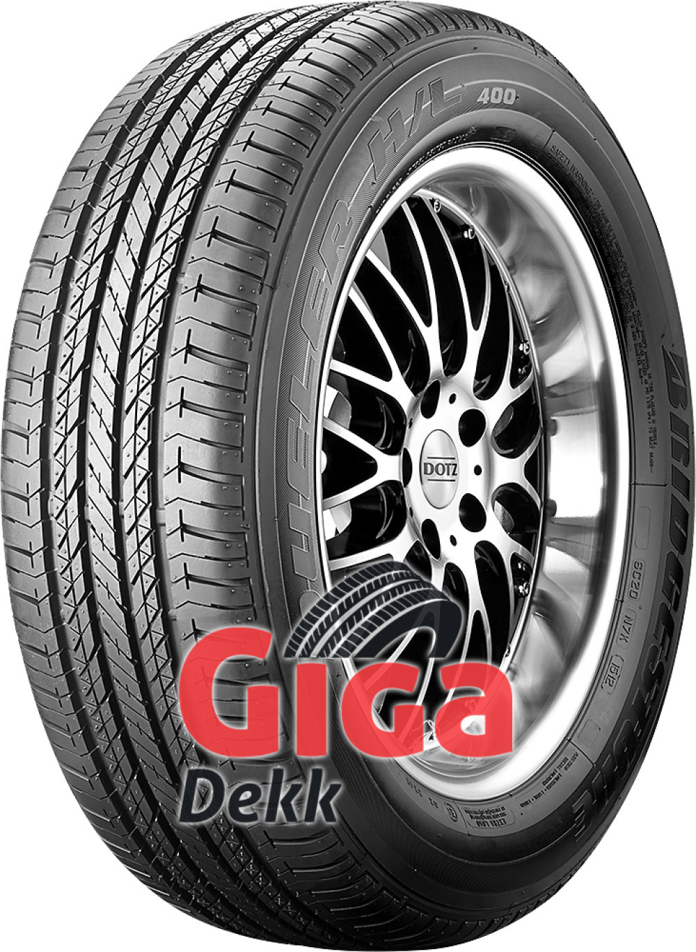 Bridgestone Dueler H/L 400 RFT ( 255/50 R19 107H XL , runflat, *, med felgbeskyttelse (MFS) ) Bridgestone Dueler H/L 400 RFT ( 255/50 R19 107H XL , runflat, *, med felgbeskyttelse (MFS) )