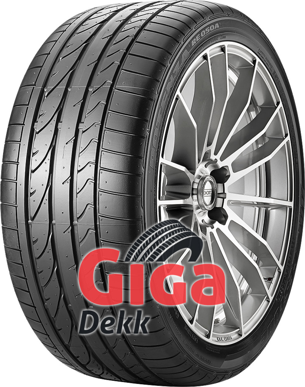 Bridgestone Potenza RE 050 A RFT ( 275/40 R18 99W *, med felgbeskyttelse (MFS), runflat ) Bridgestone Potenza RE 050 A RFT ( 275/40 R18 99W *, med felgbeskyttelse (MFS), runflat )