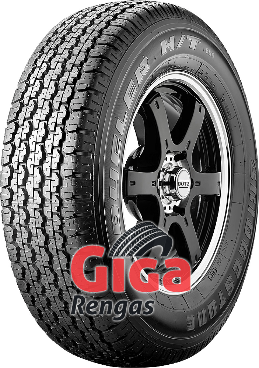 Bridgestone Dueler 689 H/T ( 245/70 R16 107S ) Bridgestone Dueler 689 H/T ( 245/70 R16 107S )