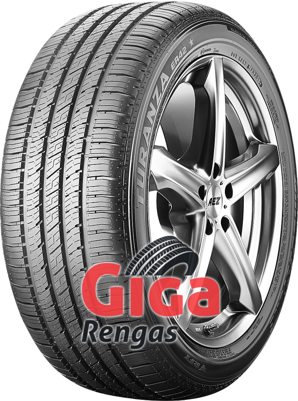 Bridgestone Turanza ER 42 RFT ( 245/50 R18 100W runflat, * ) Bridgestone Turanza ER 42 RFT ( 245/50 R18 100W runflat, * )