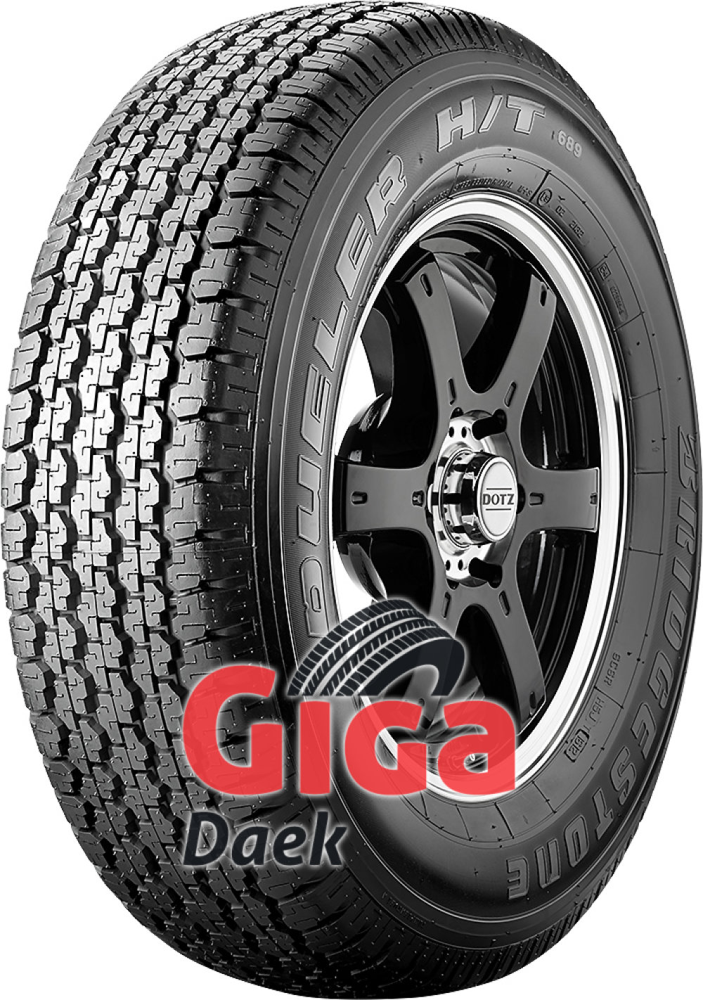 Bridgestone Dueler 689 H/T ( 265/70 R16 112S RBL ) Bridgestone Dueler 689 H/T ( 265/70 R16 112S RBL )