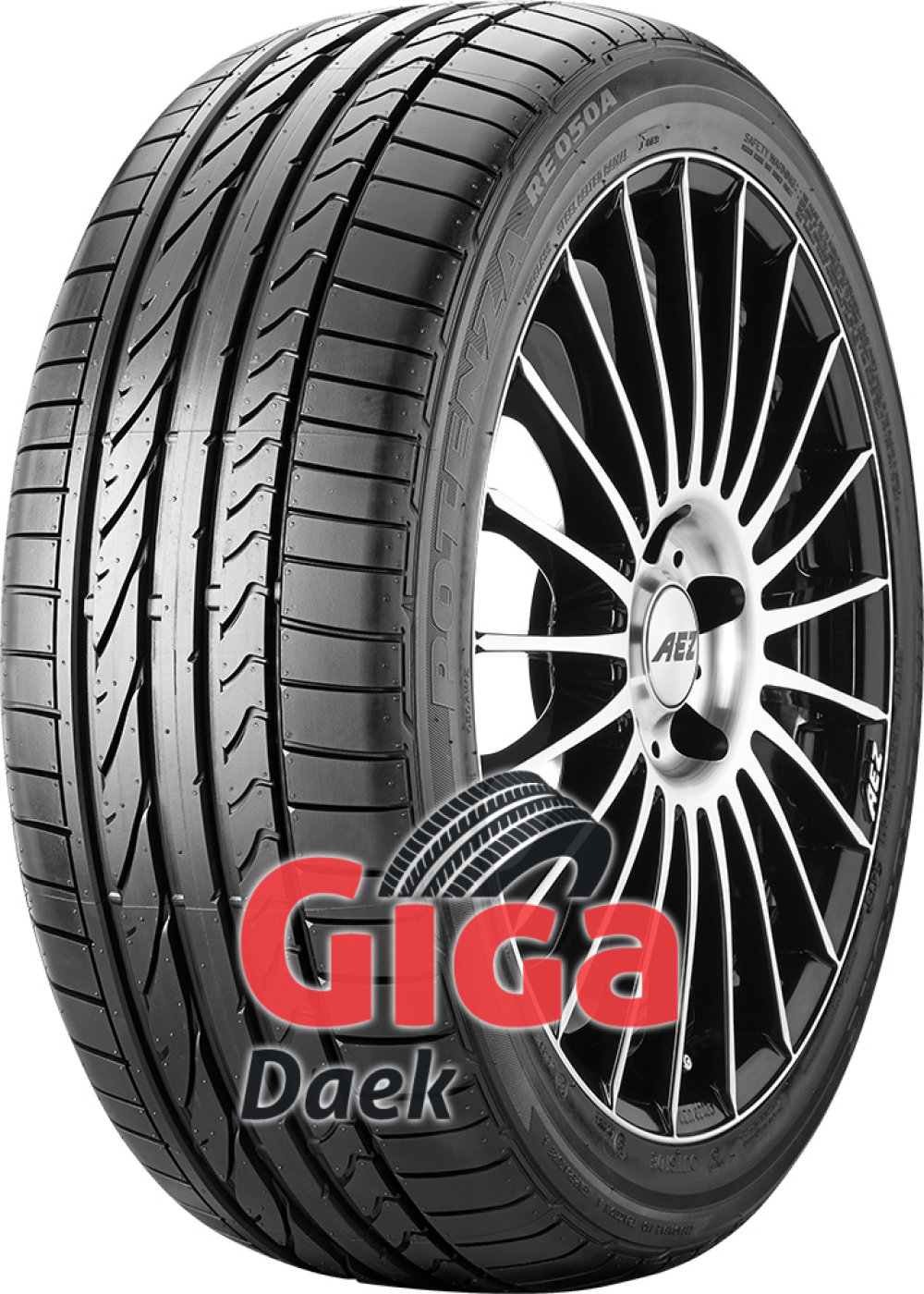 Bridgestone Potenza RE 050 A ( 245/40 R19 98W XL med fælgbeskyttelse (MFS) ) Bridgestone Potenza RE 050 A ( 245/40 R19 98W XL med fælgbeskyttelse (MFS) )