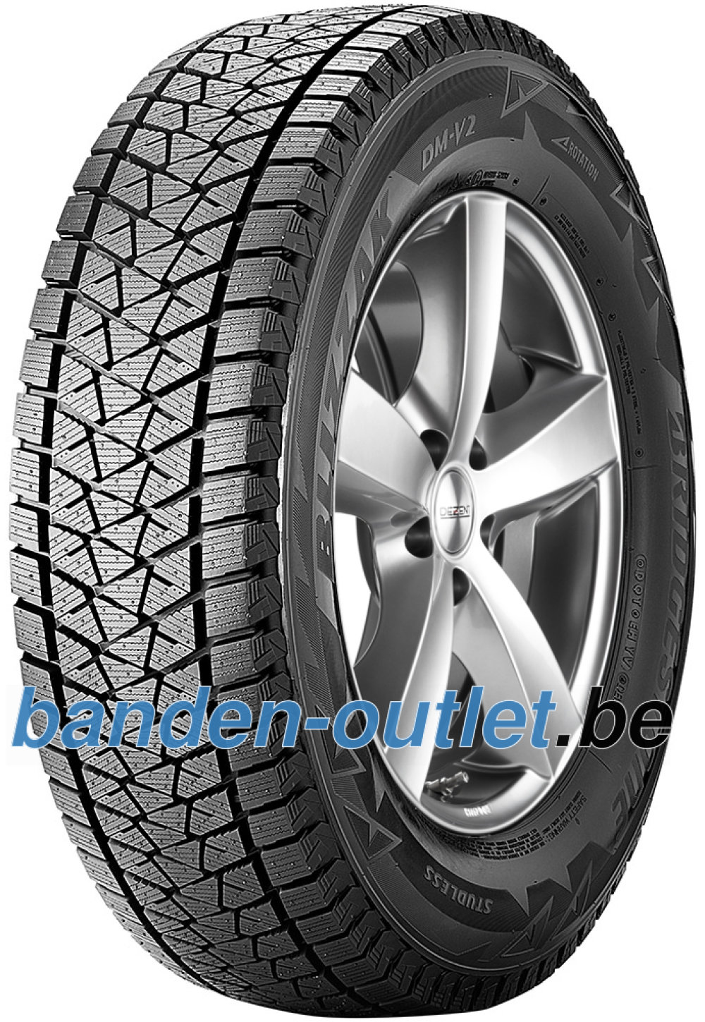 Bridgestone Blizzak DM V2 ( 235/60 R16 100S , met velgrandbescherming (MFS) ) Bridgestone Blizzak DM V2 ( 235/60 R16 100S , met velgrandbescherming (MFS) )