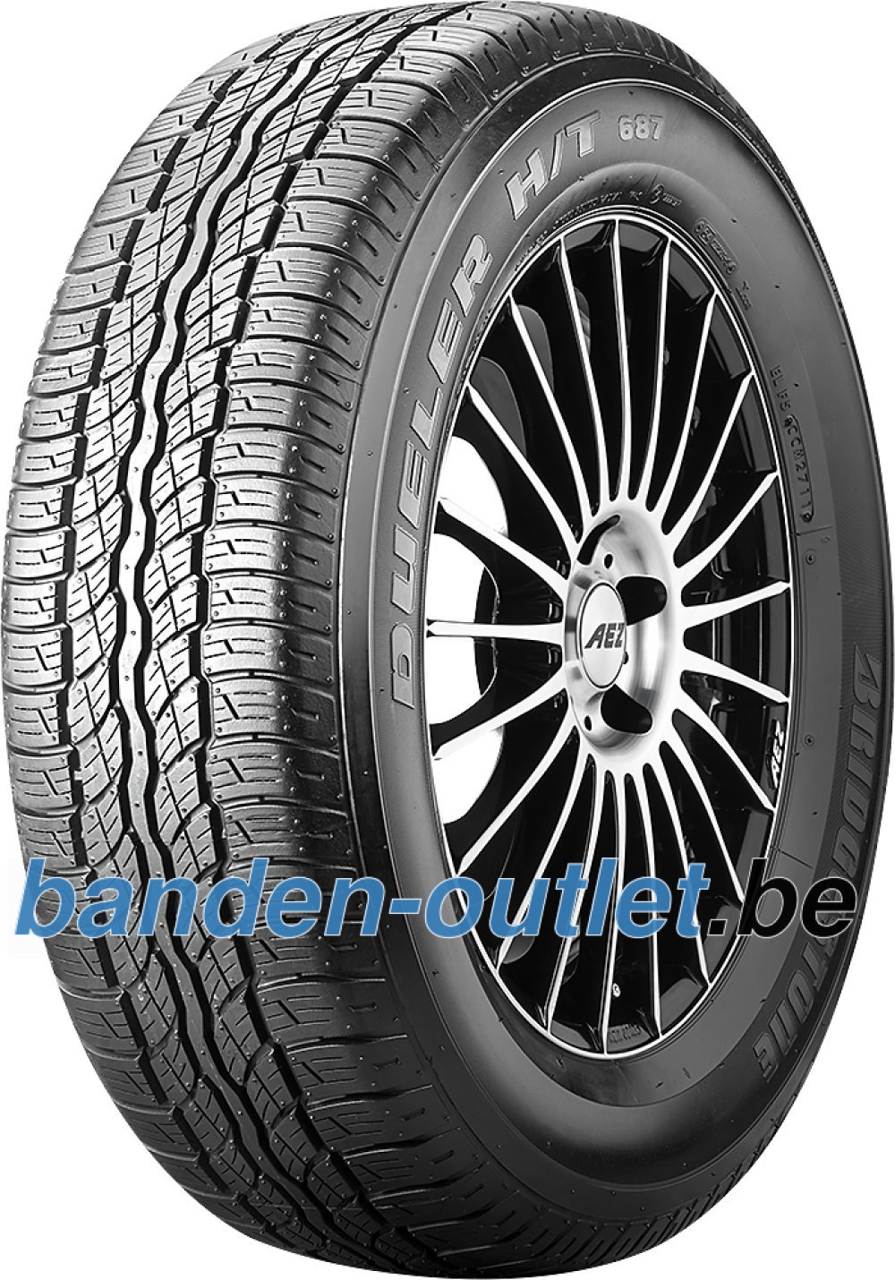 Bridgestone Dueler 687 H/T ( 215/70 R16 100H ) Bridgestone Dueler 687 H/T ( 215/70 R16 100H )