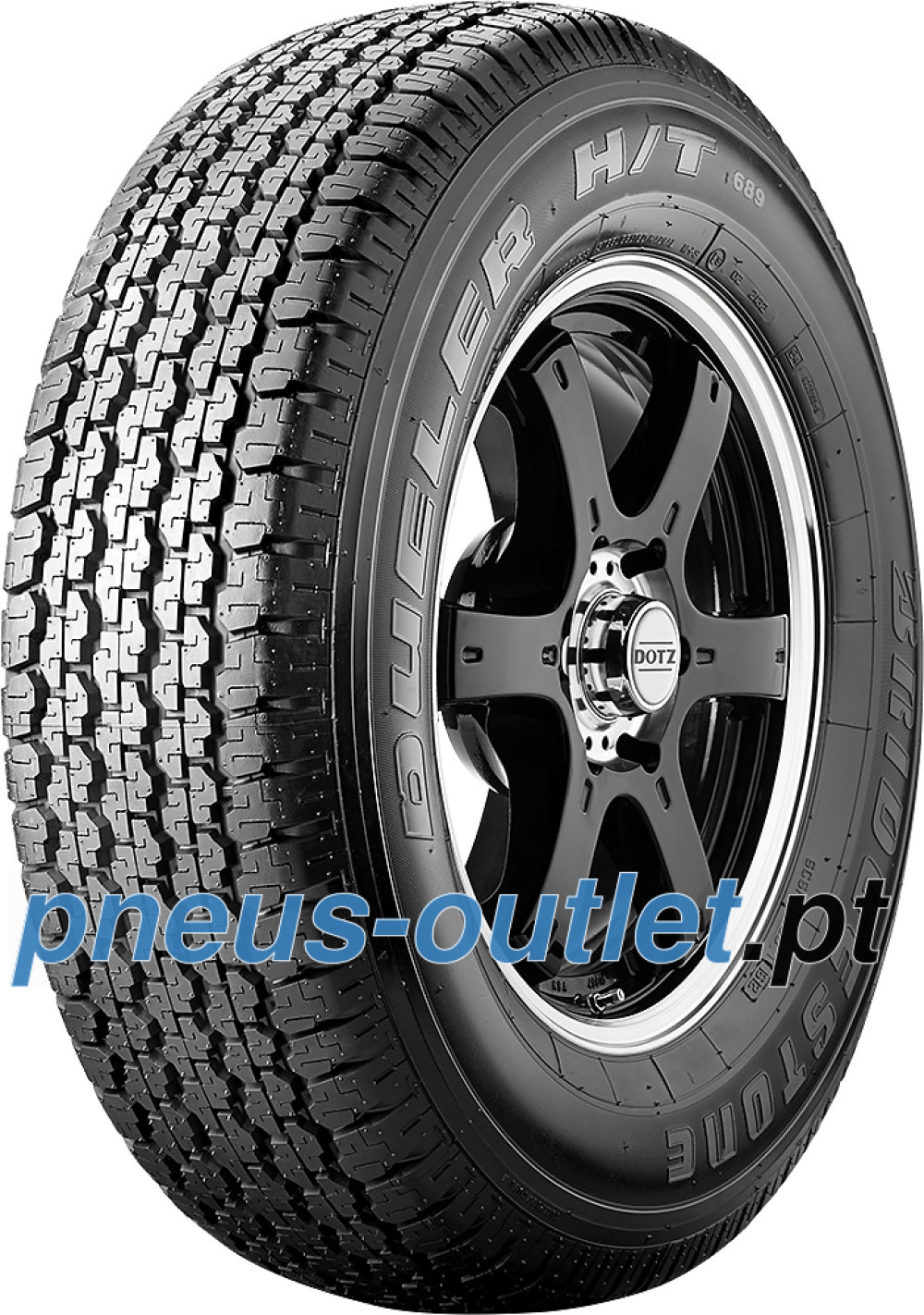 Bridgestone Dueler 689 H/T ( 265/70 R16 115R ROWL ) Bridgestone Dueler 689 H/T ( 265/70 R16 115R ROWL )