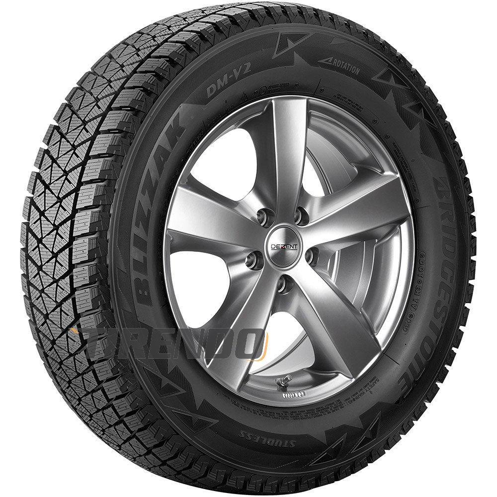 Bridgestone Blizzak Dm V2 215/80 R15 102R, Nordic Compound, Mit Felgenschutz ...