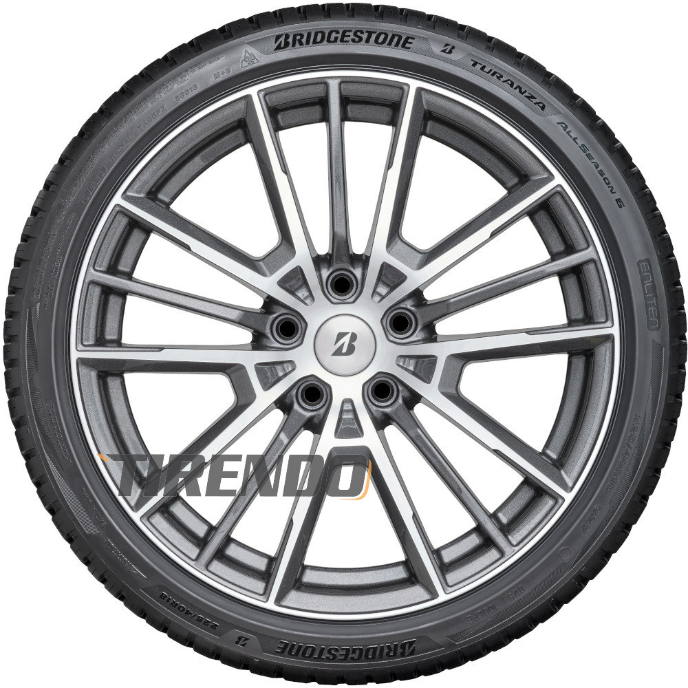 Bridgestone Turanza All Season 6 275/40 R19 105Y Xl Enliten / Ev, Mit Felgens...