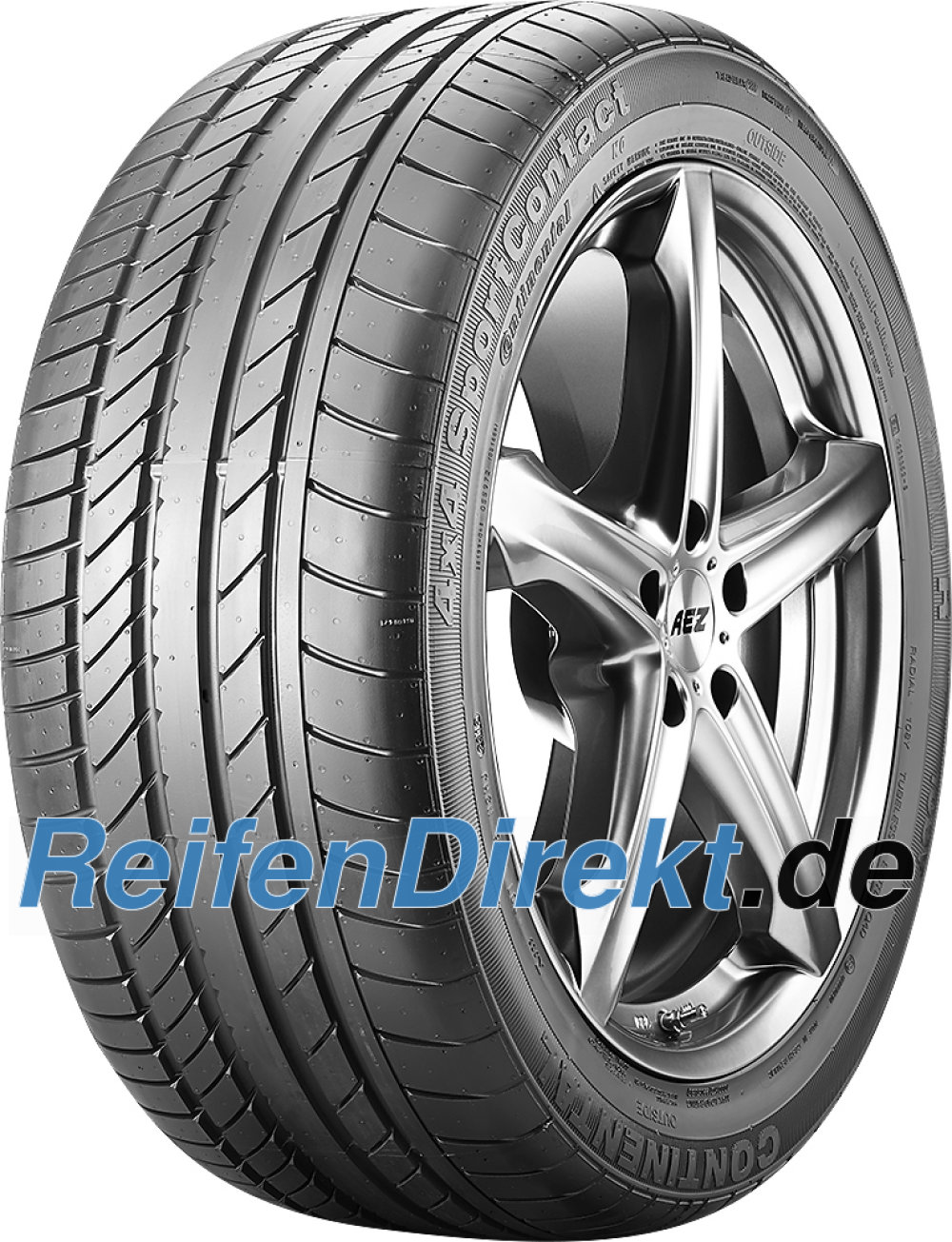 Continental 4X4 SportContact ( 275/45 R19 108Y XL N0, mit Felgenrippe )
