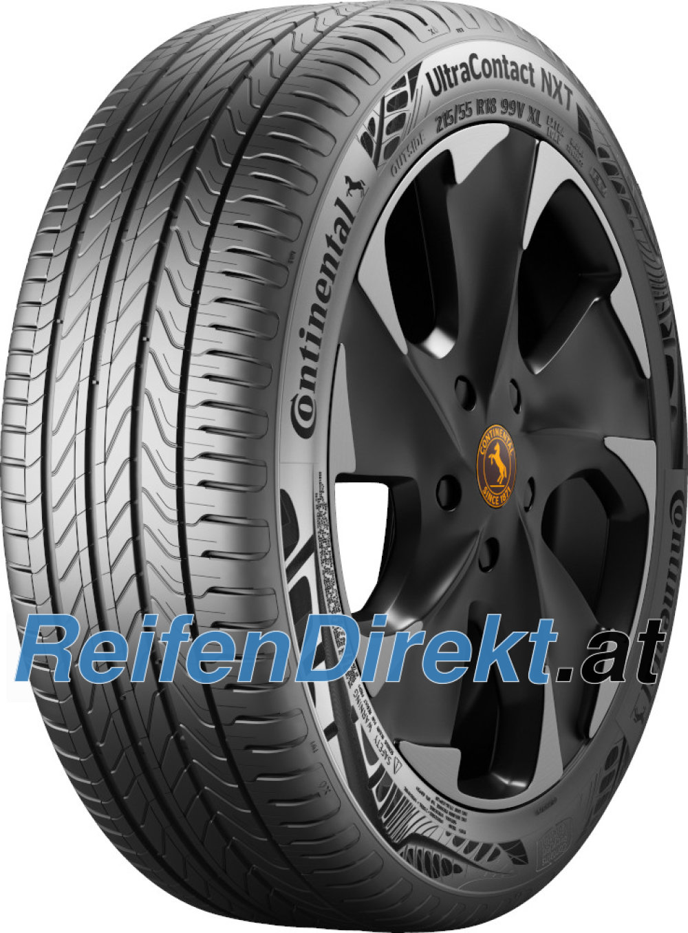 Continental UltraContact NXT - ContiRe.Tex ( 215/55 R17 98W XL CRM, EVc, mit Felgenrippe )