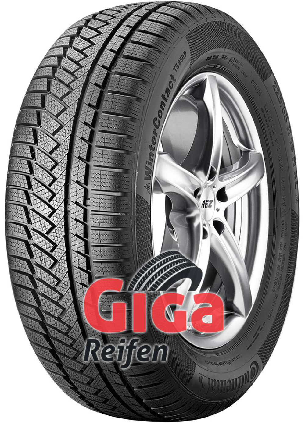 Continental WinterContact TS 850P ( 205/45 R17 88V XL , mit Felgenrippe ) Continental WinterContact TS 850P ( 205/45 R17 88V XL , mit Felgenrippe )