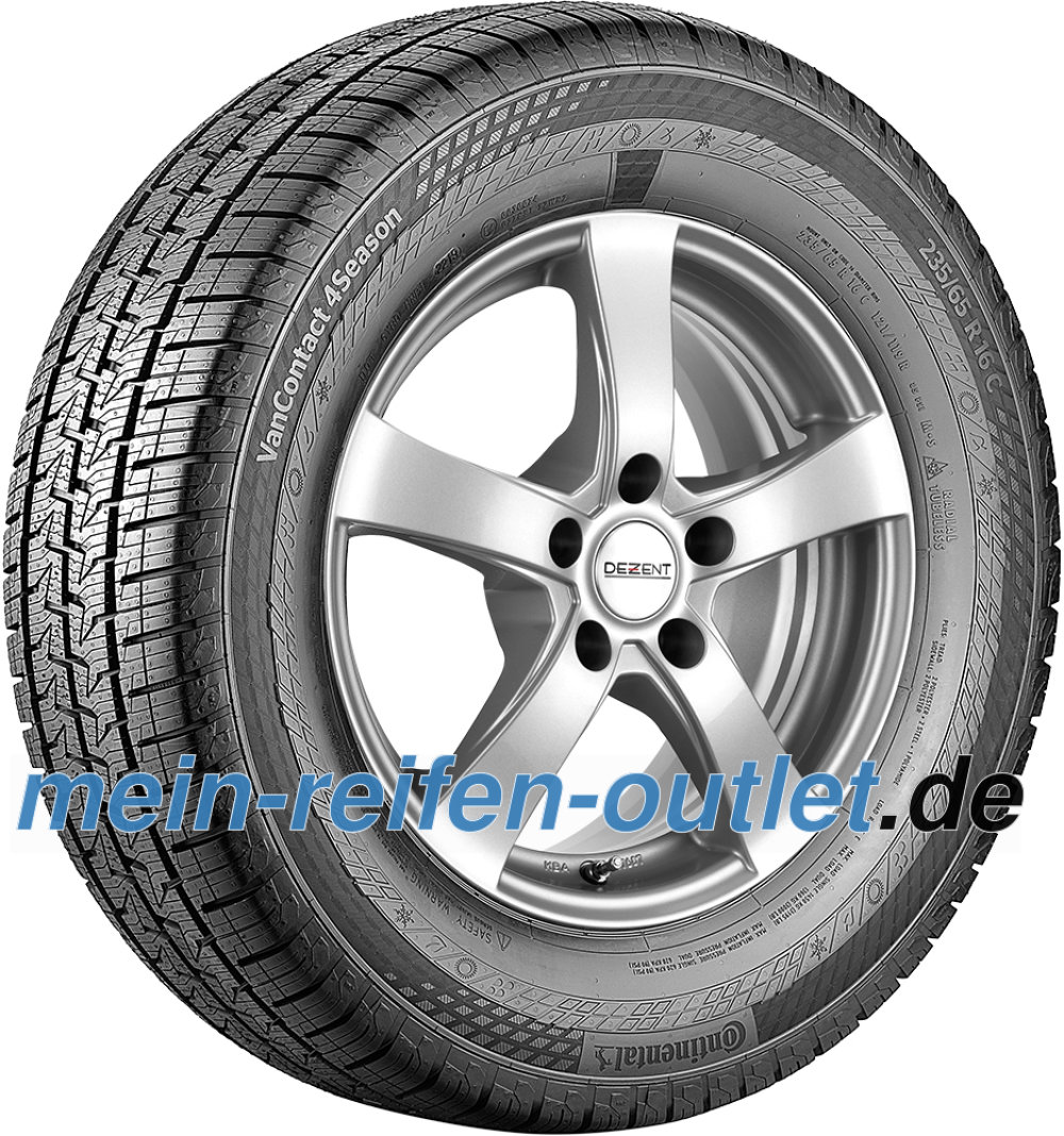Continental Vancontact 4Season 225/65 R16C 112/110T 8PR, Evc