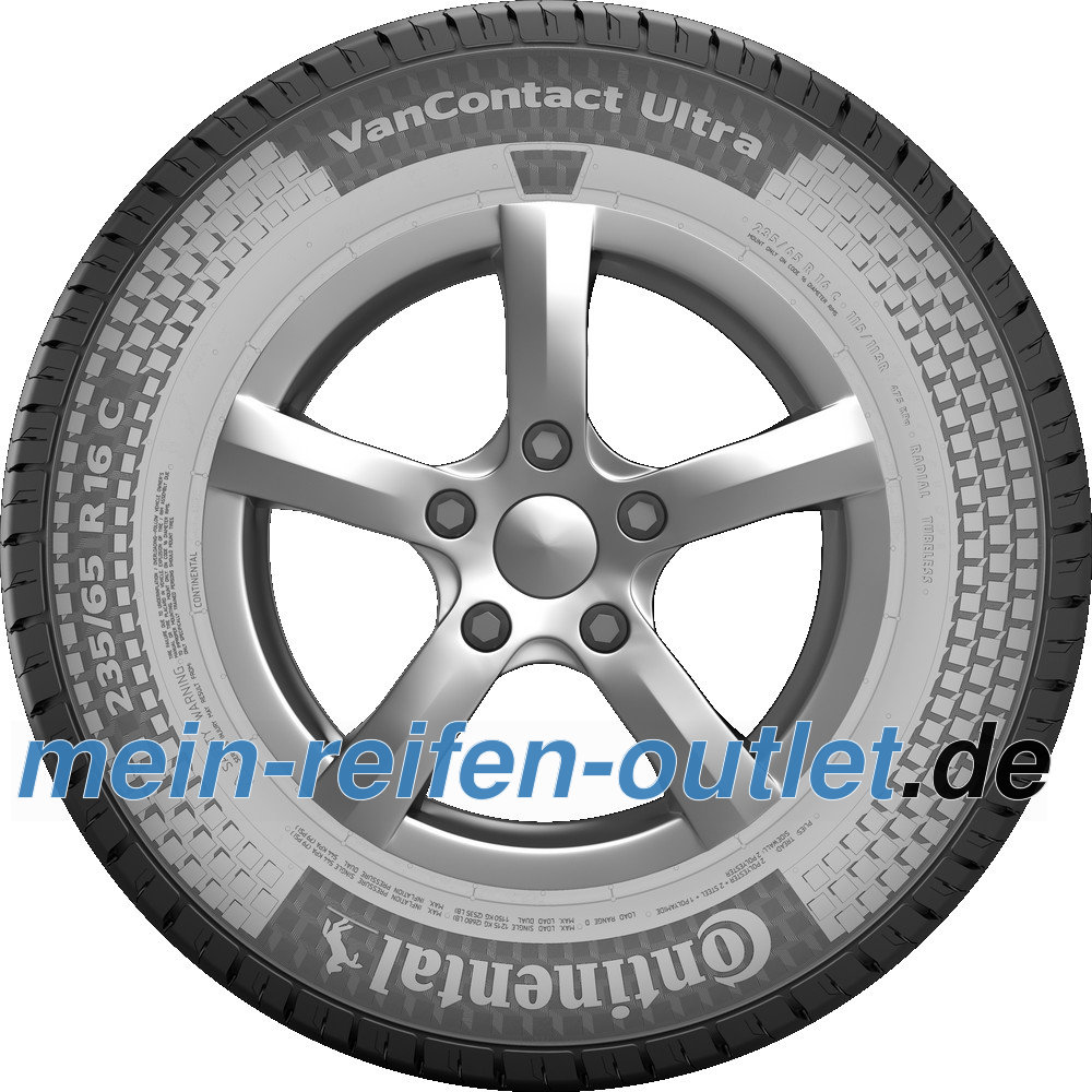 Continental Vancontact Ultra 195/75 R16C 110/108R 10PR, Evc
