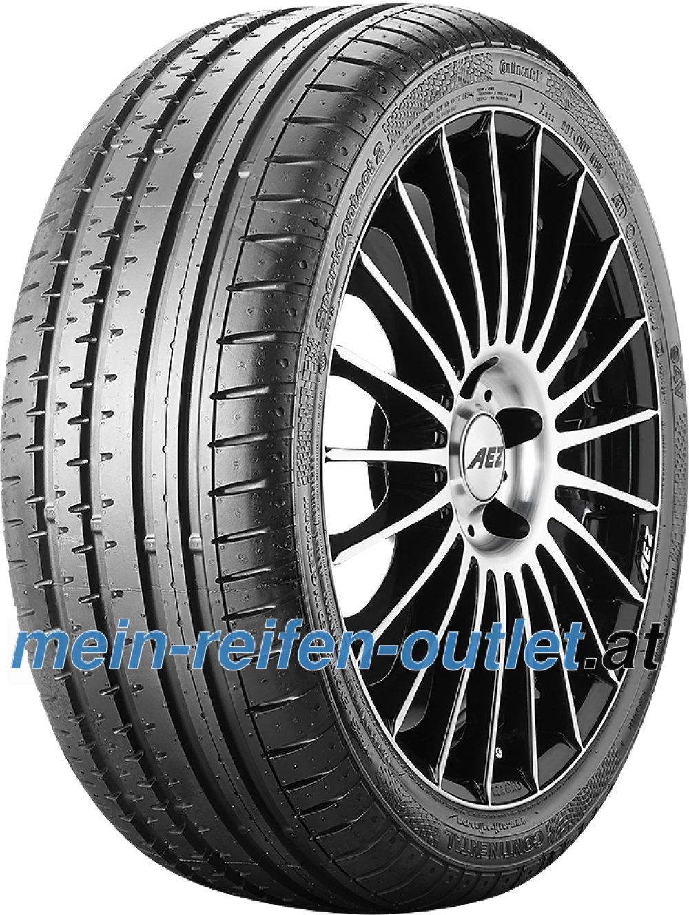 Continental SportContact 2 ( 255/40 ZR19 ZR XL mit Felgenrippe, MO ) Continental SportContact 2 ( 255/40 ZR19 ZR XL mit Felgenrippe, MO )