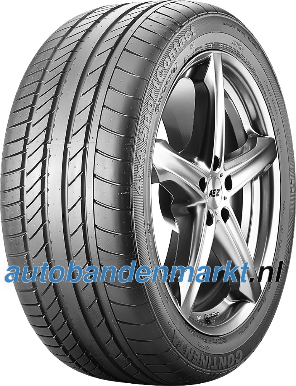 Afbeelding van Continental 4X4 SportContact ( 275/45 R19 108Y XL N0, met velgrandbescherming )