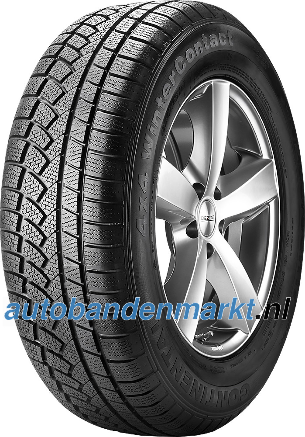 Afbeelding van Continental 4X4 WinterContact ( 265/60 R18 110H, MO, met wangbescherming )