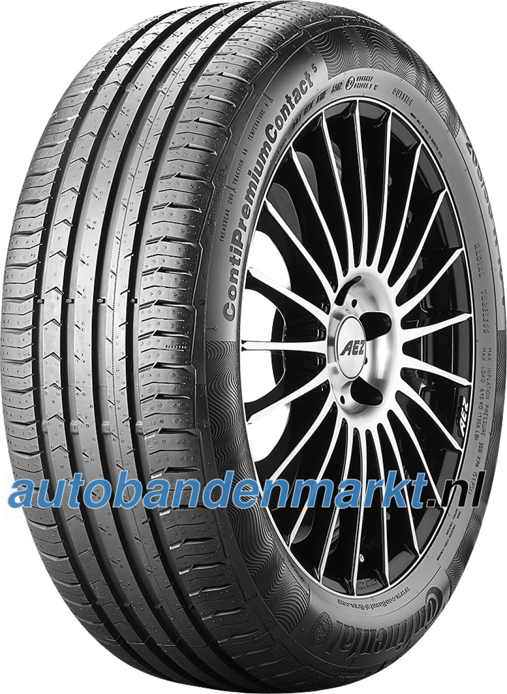 Afbeelding van Continental ContiPremiumContact 5 SSR ( 205/60 R16 96V XL *, runflat )