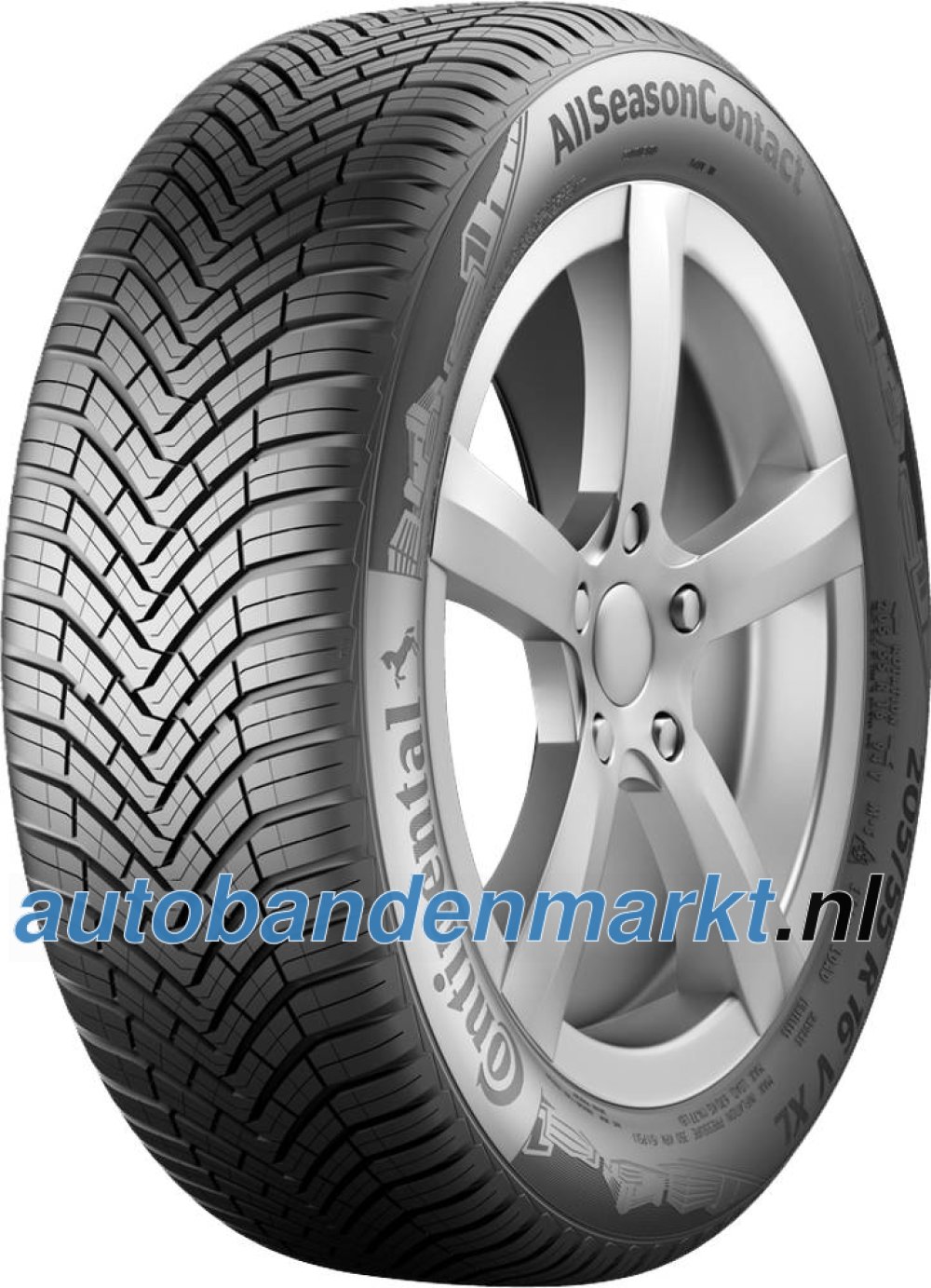 Afbeelding van Continental AllSeasonContact - ContiRe.Tex ( 205/55 R16 91H CRM, EVc )