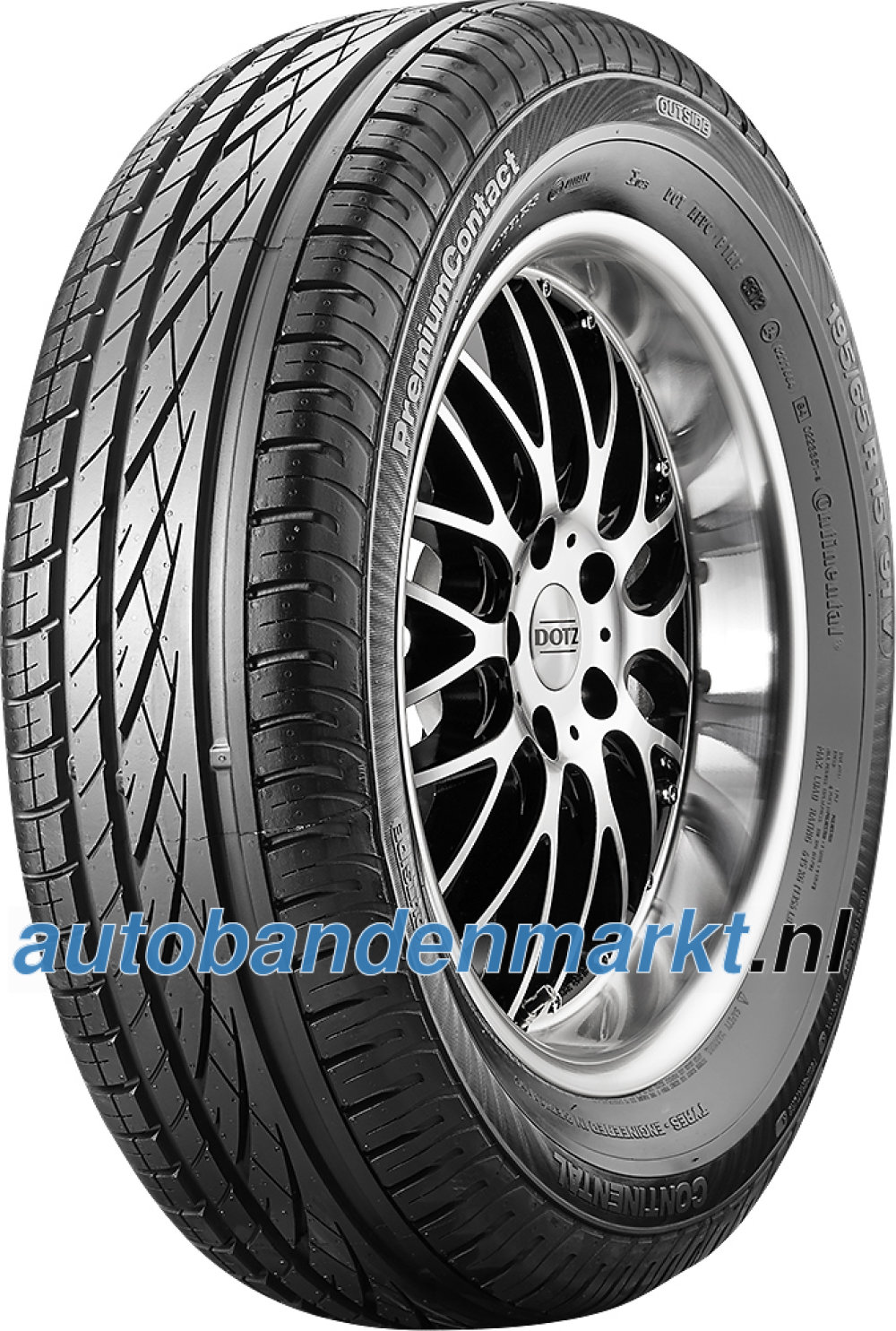 Afbeelding van Continental ContiPremiumContact ( 185/50 R16 81V met velgrandbescherming )