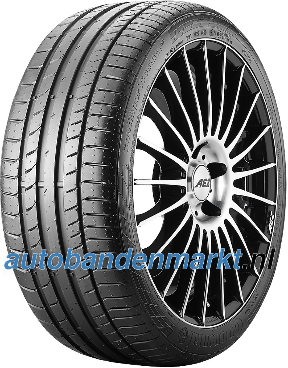 Afbeelding van Continental ContiSportContact 5 P ( 265/30 R20 94Y XL ContiSilent, RO1, met velgrandbescherming )
