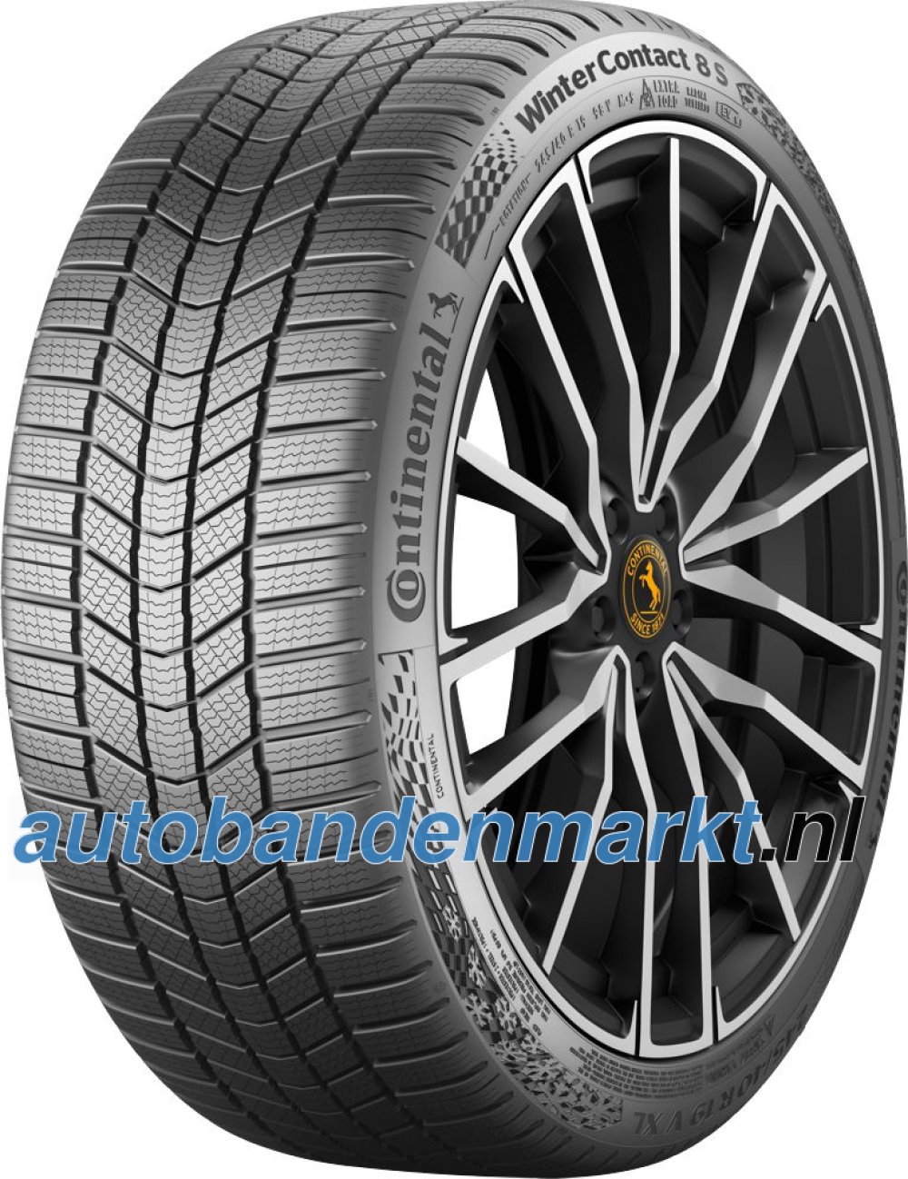 Afbeelding van Continental WinterContact 8 S ( 255/40 R21 102V XL EVc, met velgrandbescherming )