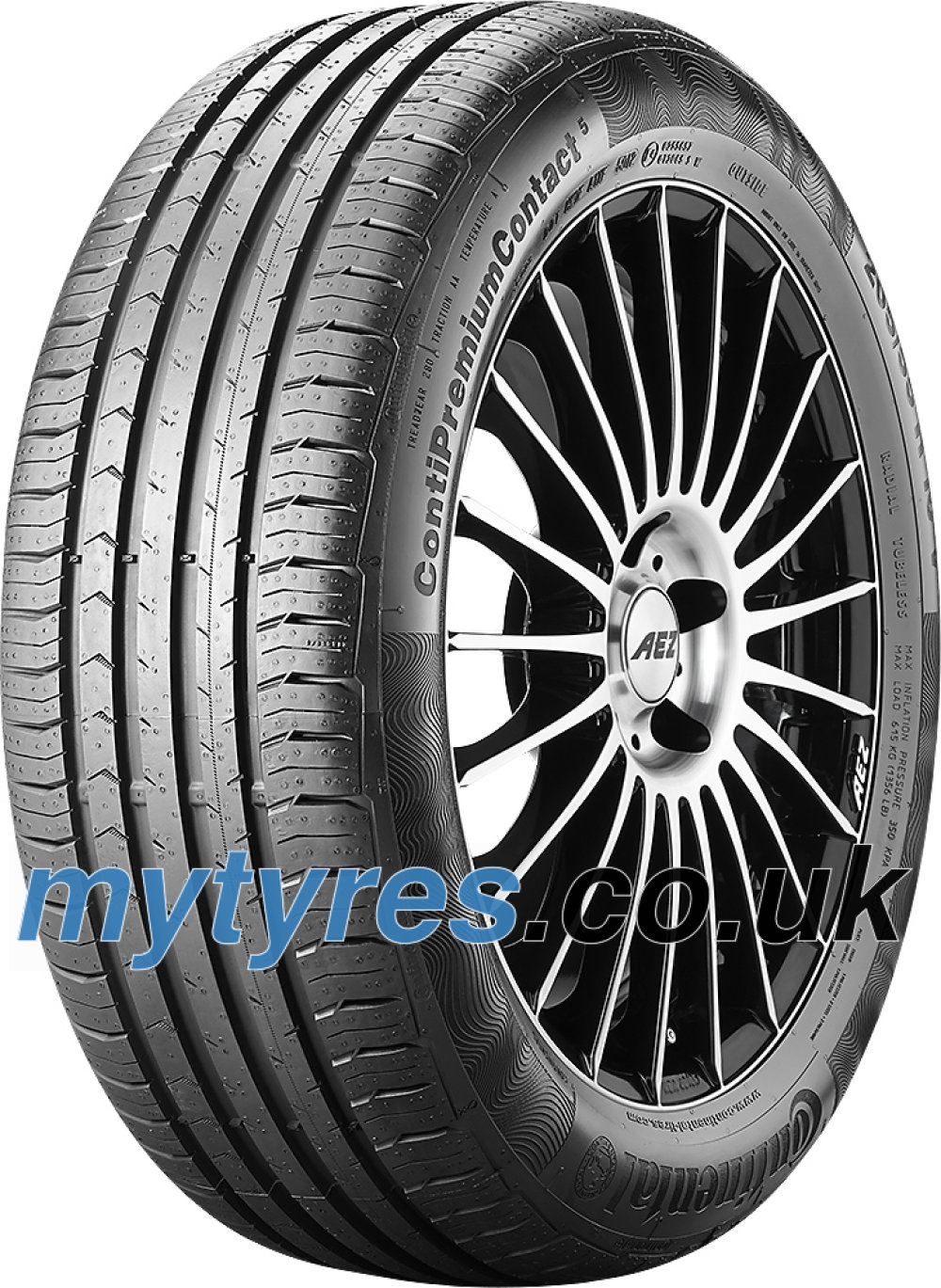 Continental ContiPremiumContact 5 SSR 205/60 R16 96V XL *, runflat 